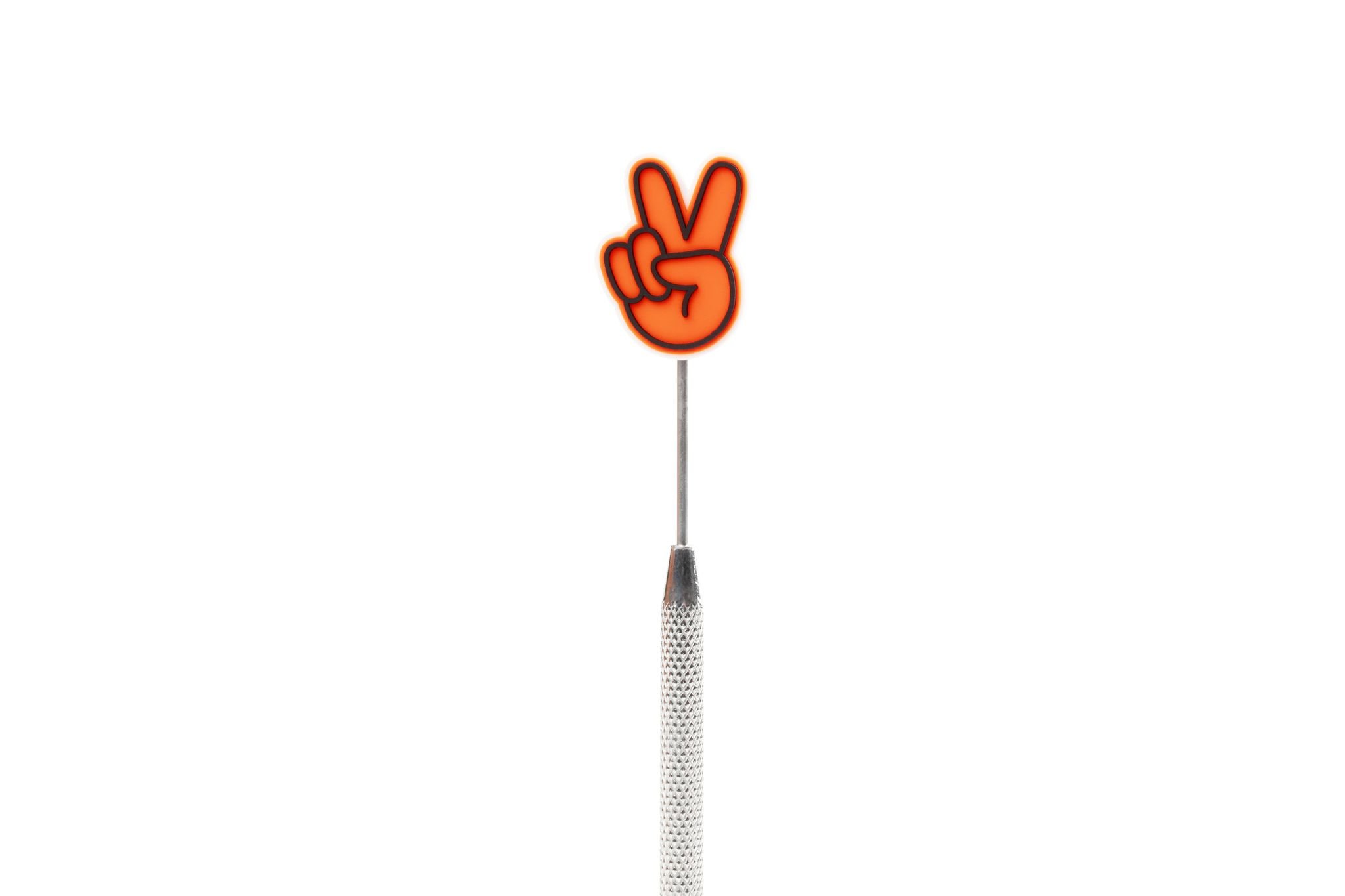 Soolla Needle Rubbers - Orange - On Needle.jpeg