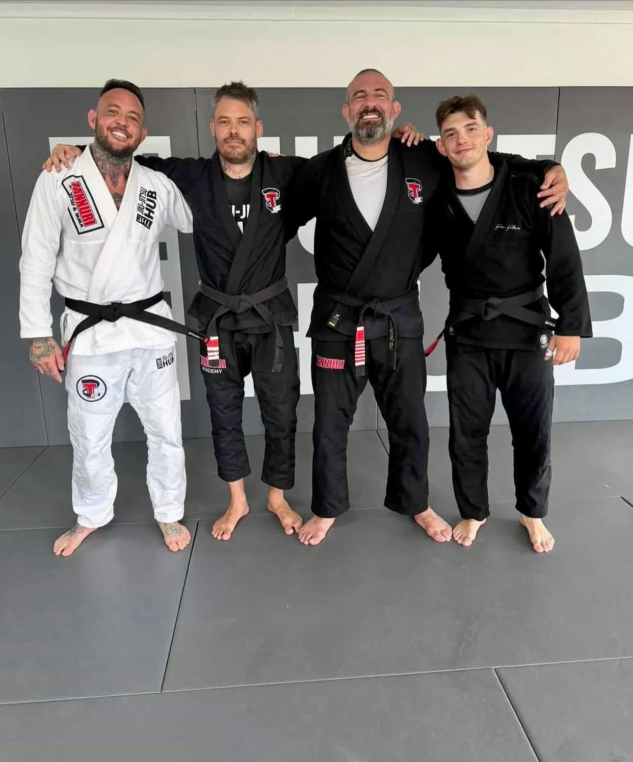 Huge moment for our team.
⬛️⬛️⬛️⬛️⬛️⬛️⬛️⬛️⬛️⬛️⬛️⬛️🟥🟥⬛️
Yesterday, Gary Wilkinson @g_wilko_31 and Cole Scott @cole__scott were promoted to black belt under Coach Simon @tayl.orsimon &mdash; a milestone built on years of training, countless coaches, 