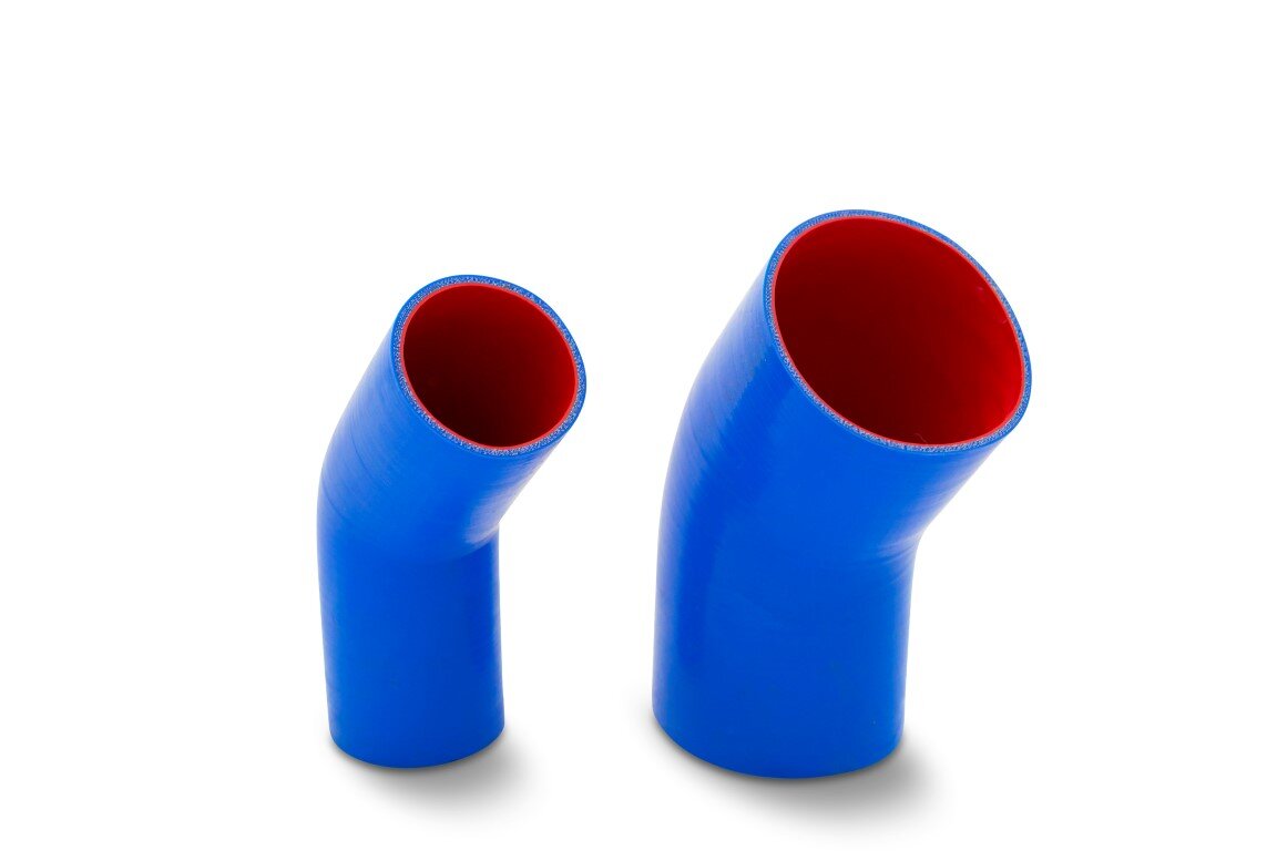 Marine Silicone 45 Degree Bends