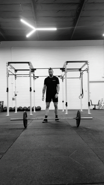 Burpee Over Bar