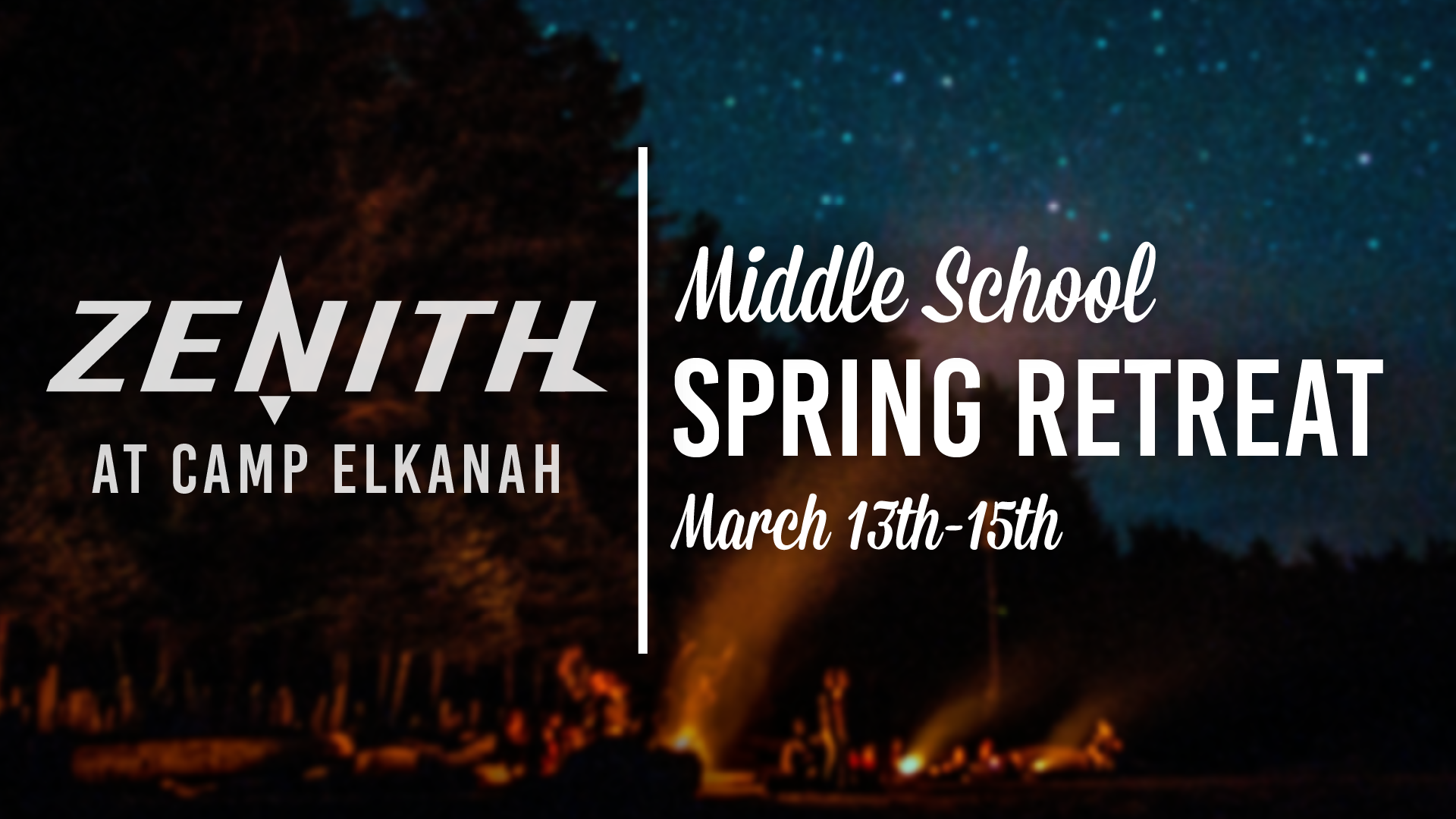 Elkanah middle school retreat