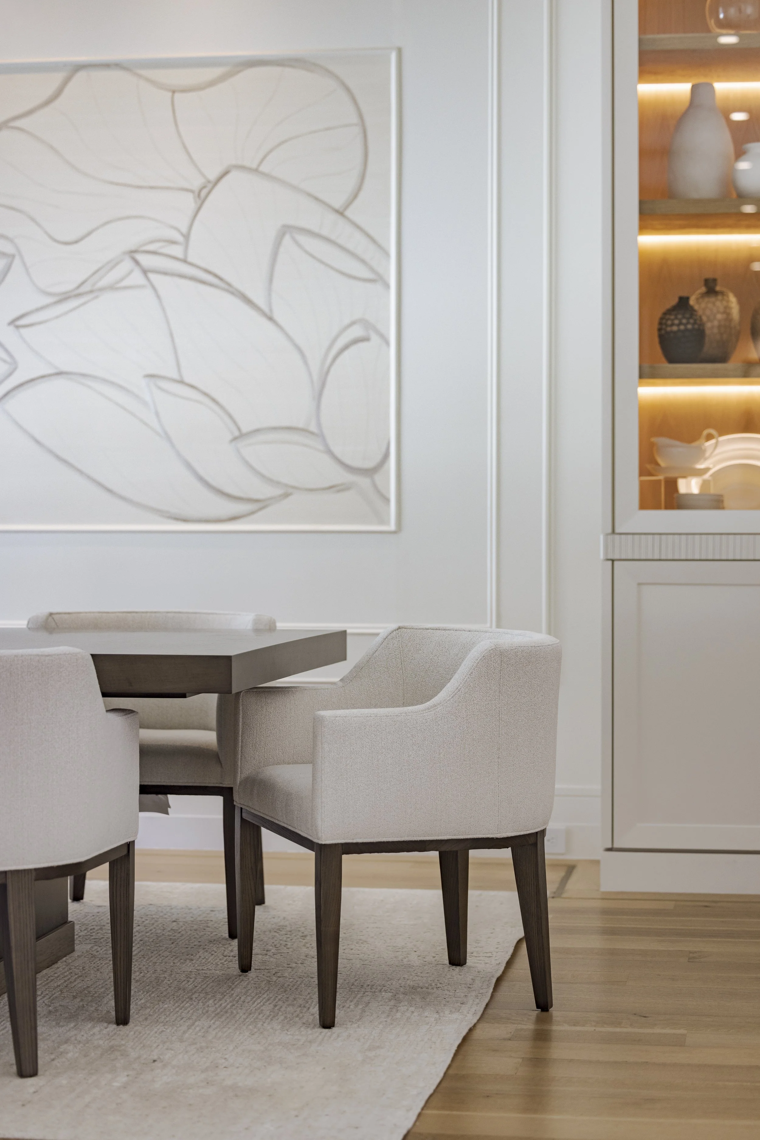 Custom built in cabinets