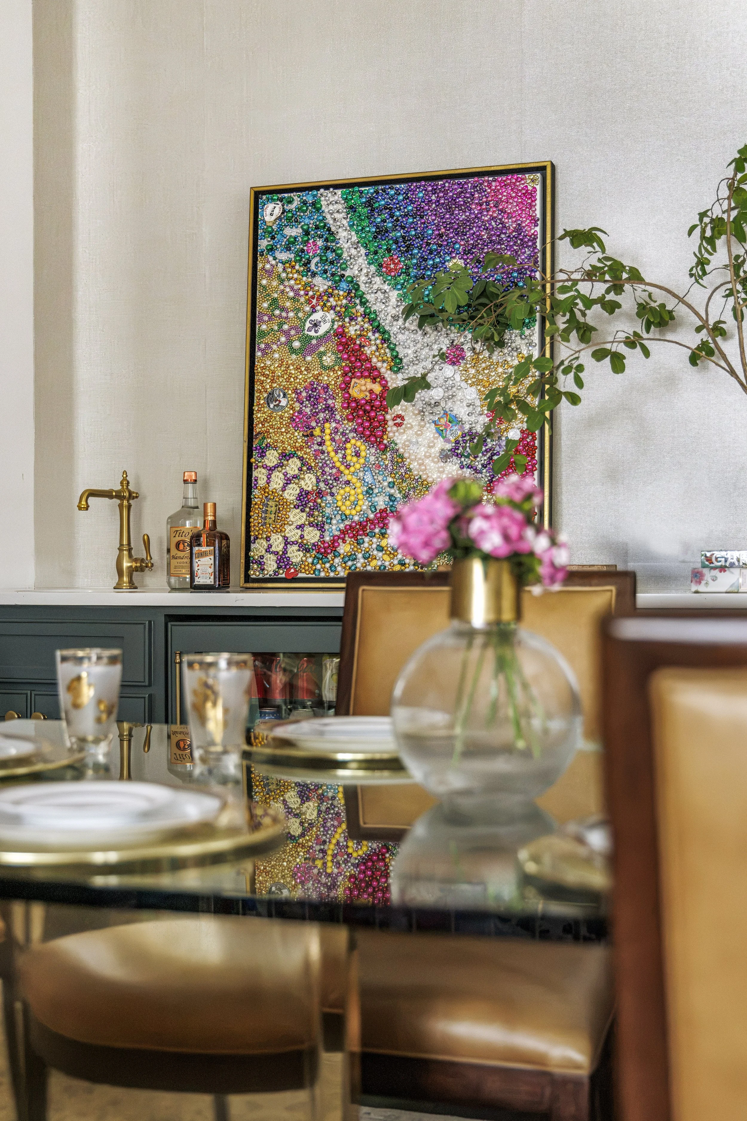Dining Table Bar Cabinet & MartiGras.jpg