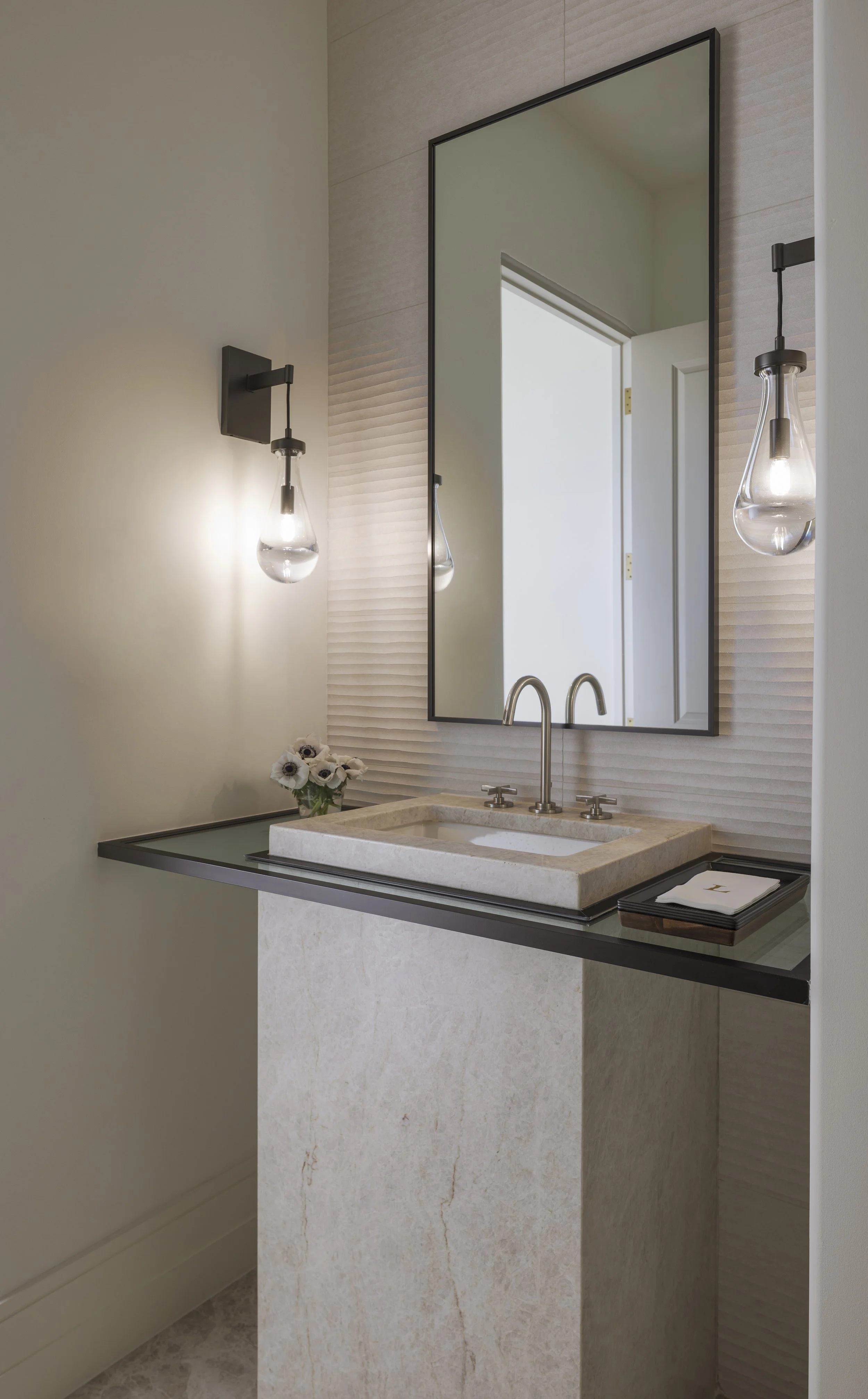 Guest powder bathroom