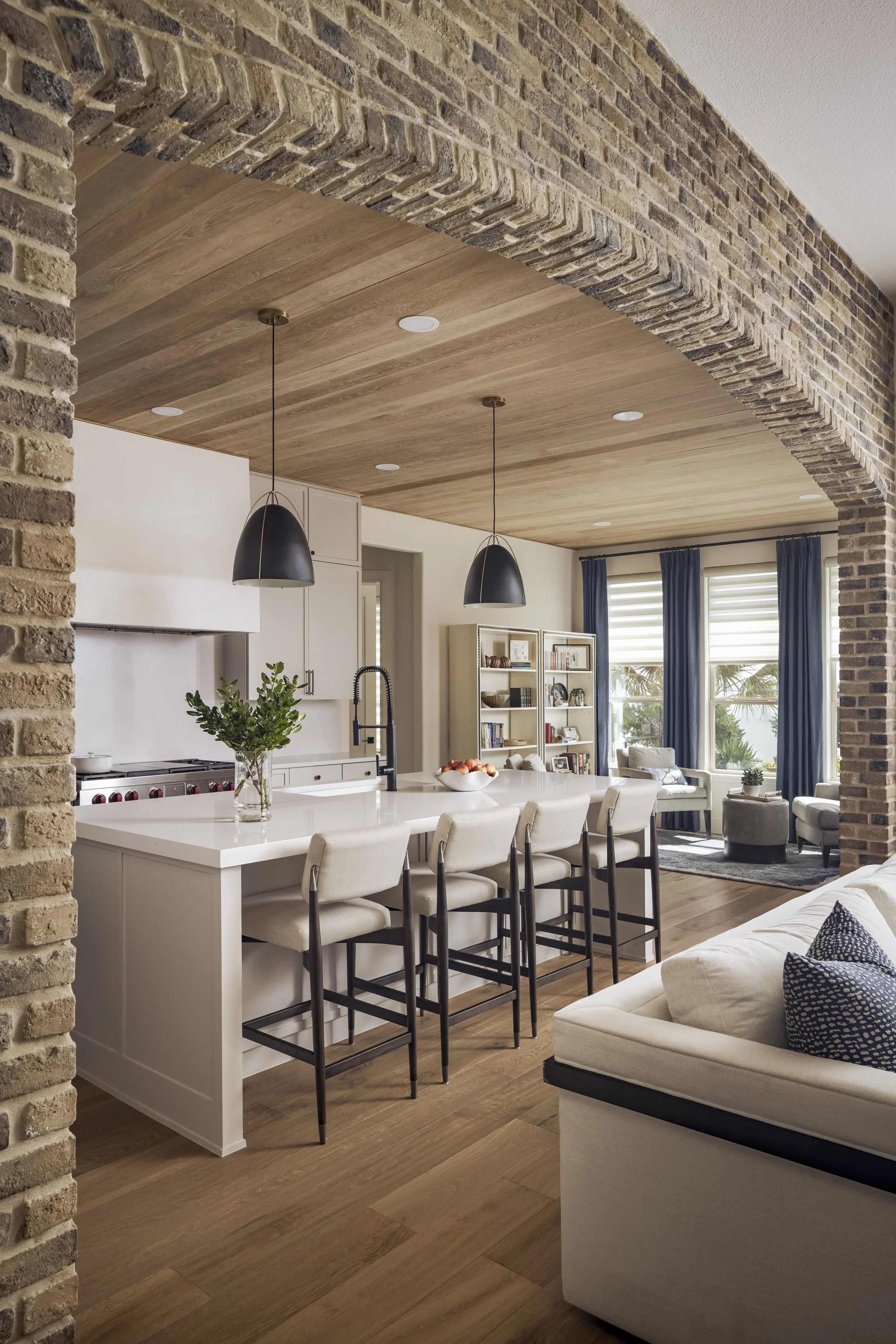 Kitchen with view to Lounge & Brick Arch.jpg
