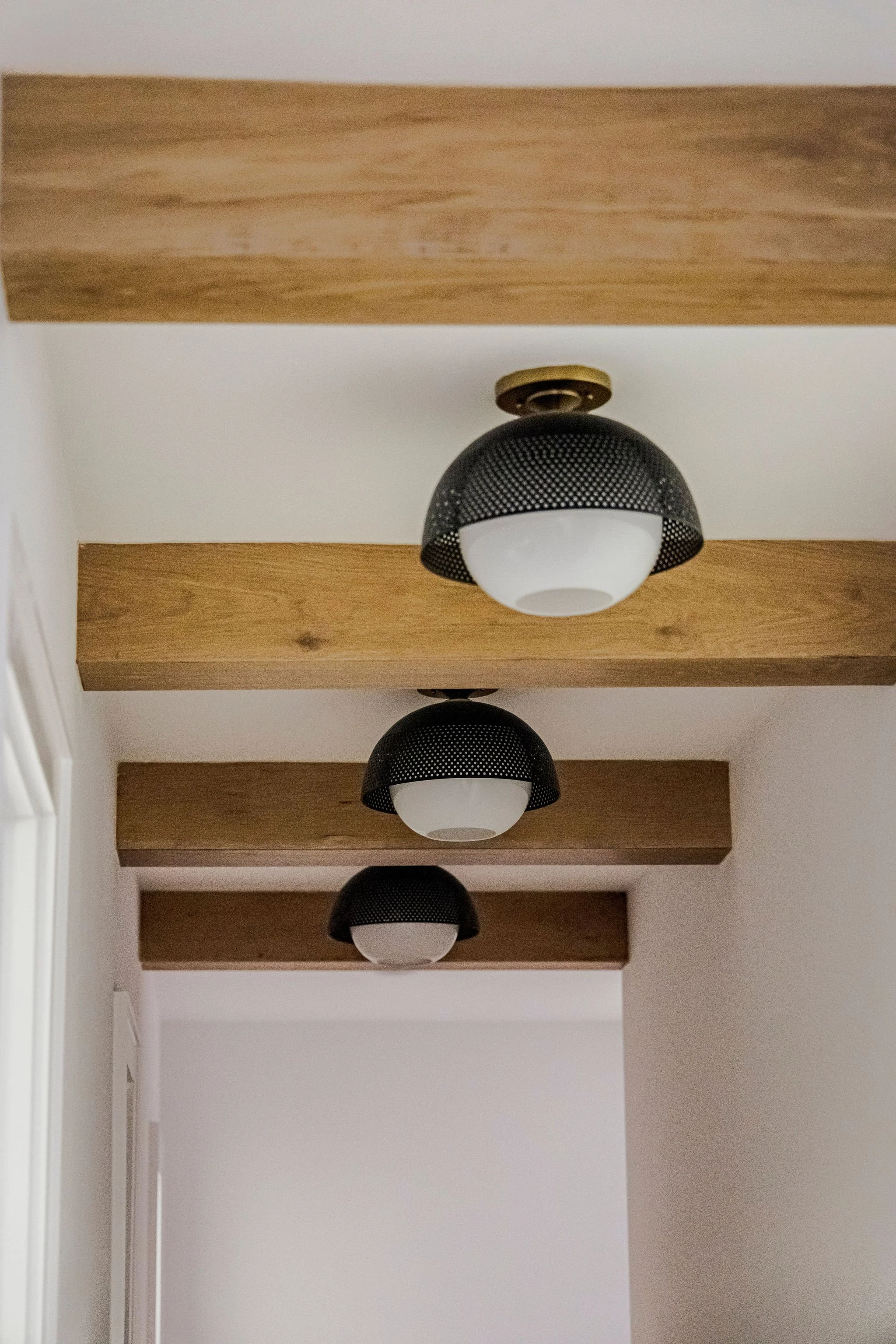 Hallway beams & lights.jpg