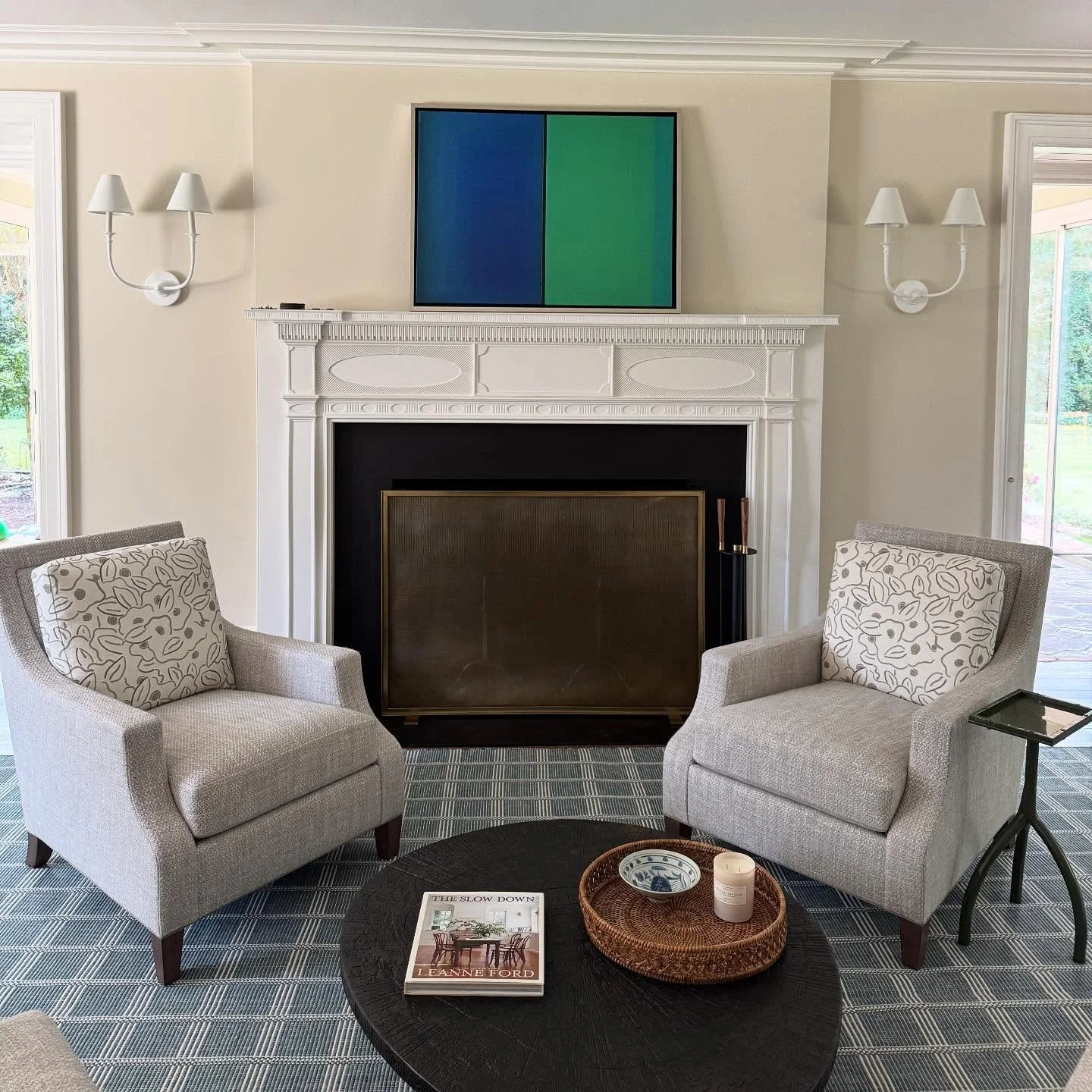 Another work in progress shot to capture these custom chairs. More BTS on the stories!! 

#interiordesign
Designed at Kate Coughlin Interiors