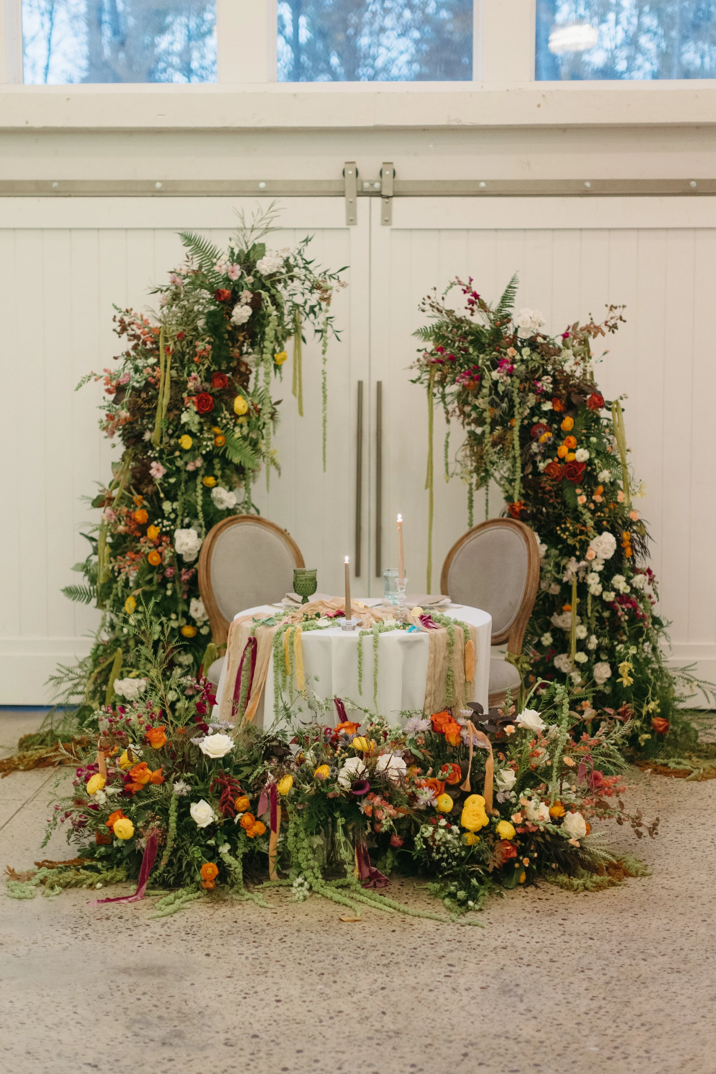 Madelynn Austin Floral Arch Art