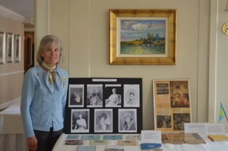 Kitty Petit with exhibits.jpg