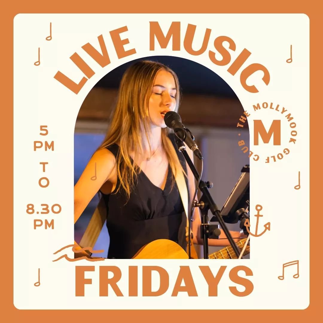 Slide into the weekend with singer-songwriter @tayah_larsen_music, our Live Music Fridays artist this week. 🎙 Tayah hits the stage at 5pm. 🤩

@saltandspencermollymook continues the tunes with...
SAT ✩ @petecampbellmusic, 4:30pm - 8pm
SUN 'Salty Sun