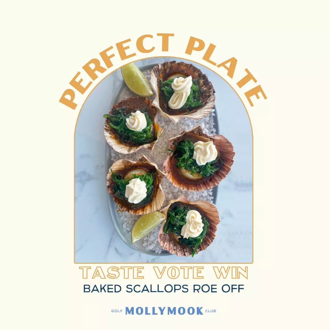 🧑🏻&zwj;🍳 Your Local Club Perfect Plate Competition is back, and our delectable entry for The Bistro is sure to be a favourite. Come on in and try it for yourself&hellip; Vote for us for your chance to win! 🗳

BAKED SCALLOPS ROE OFF (5)&nbsp;in sh