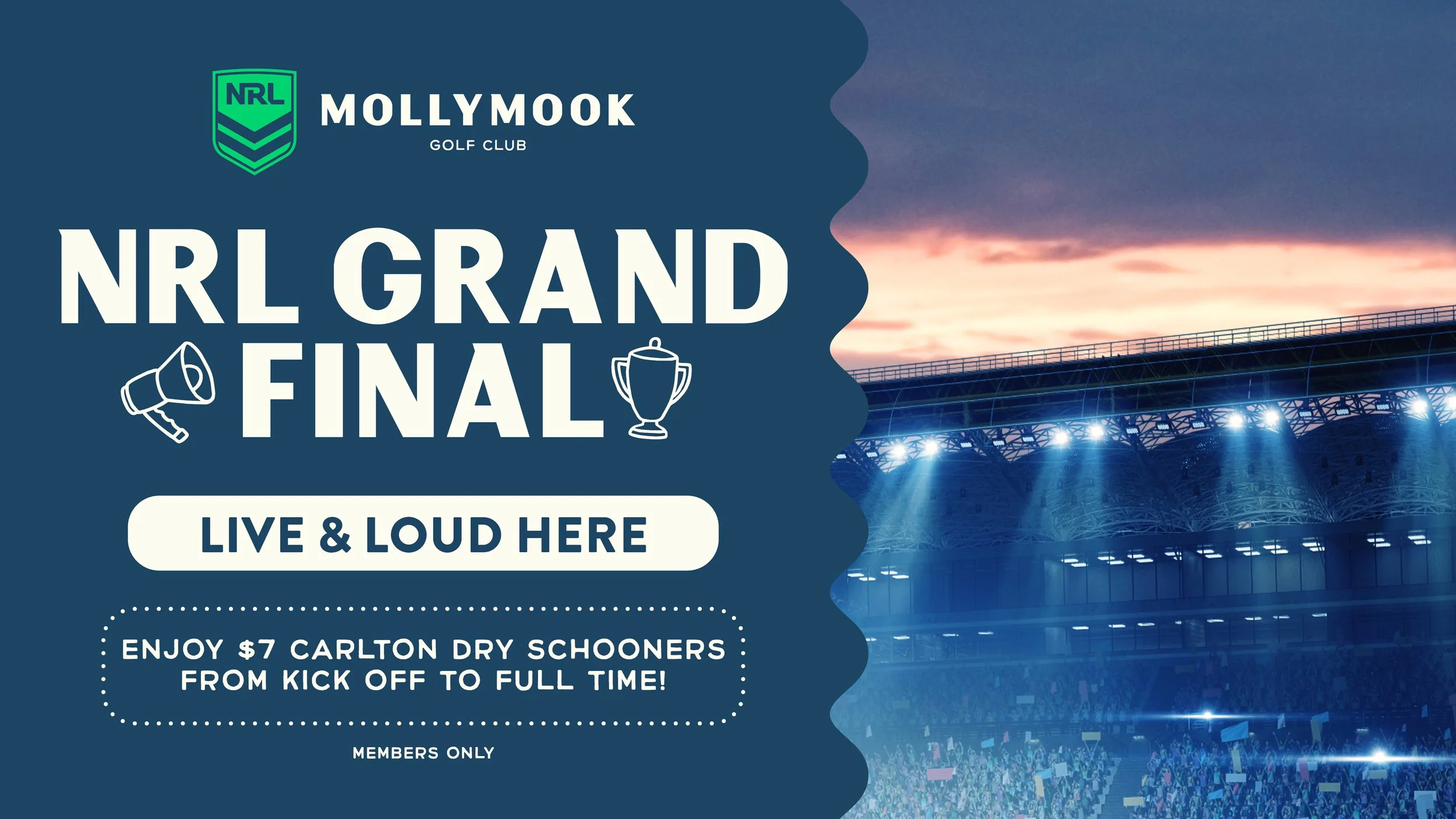 WATCH THE NRLW & NRL GRAND FINALS LIVE & LOUD