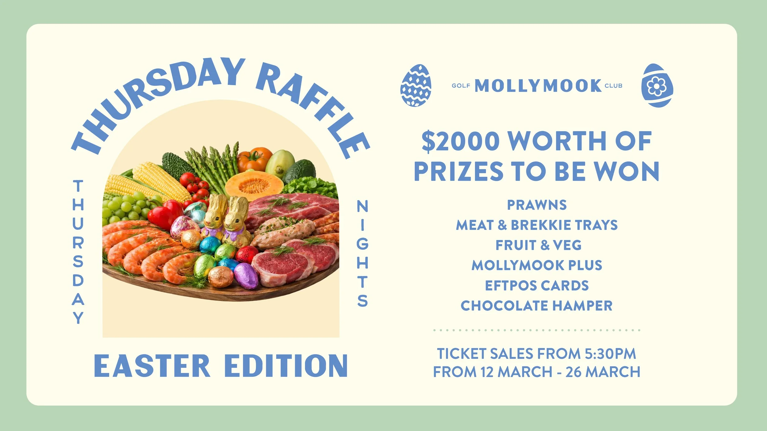 THURSDAY RAFFLE: EASTER EDITION