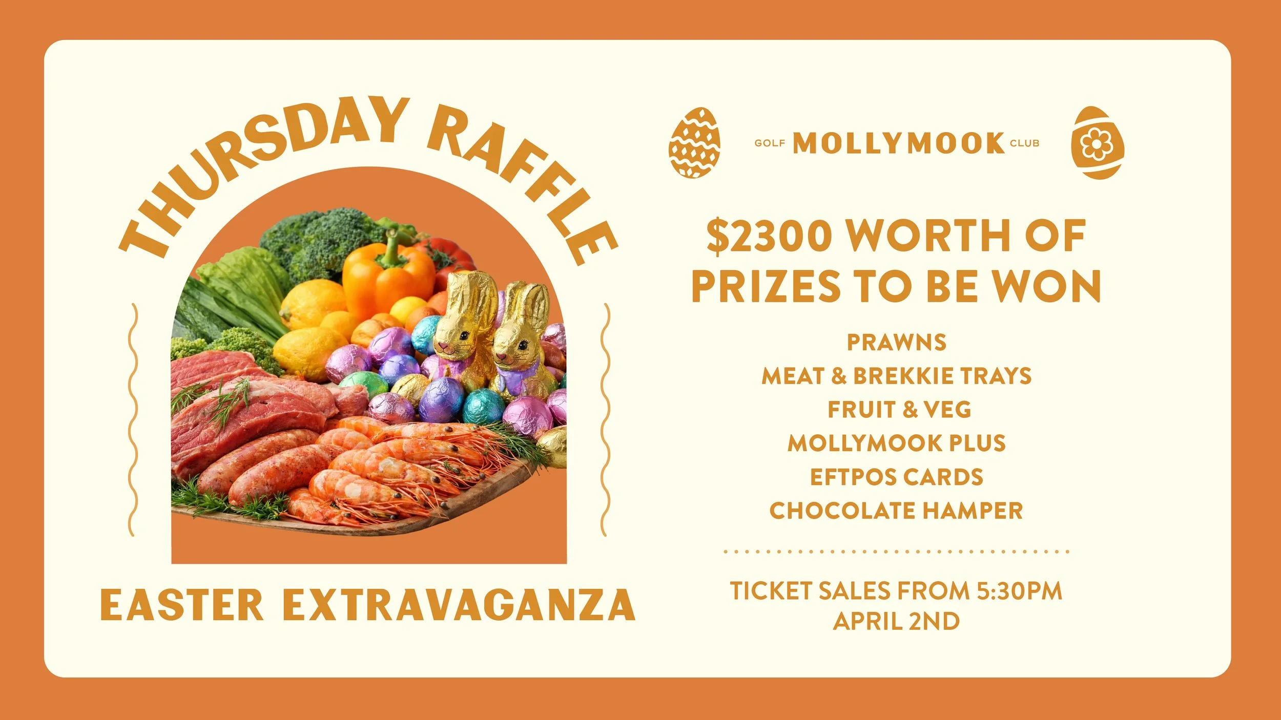THURSDAY RAFFLE: EASTER EXTRAVAGANZA