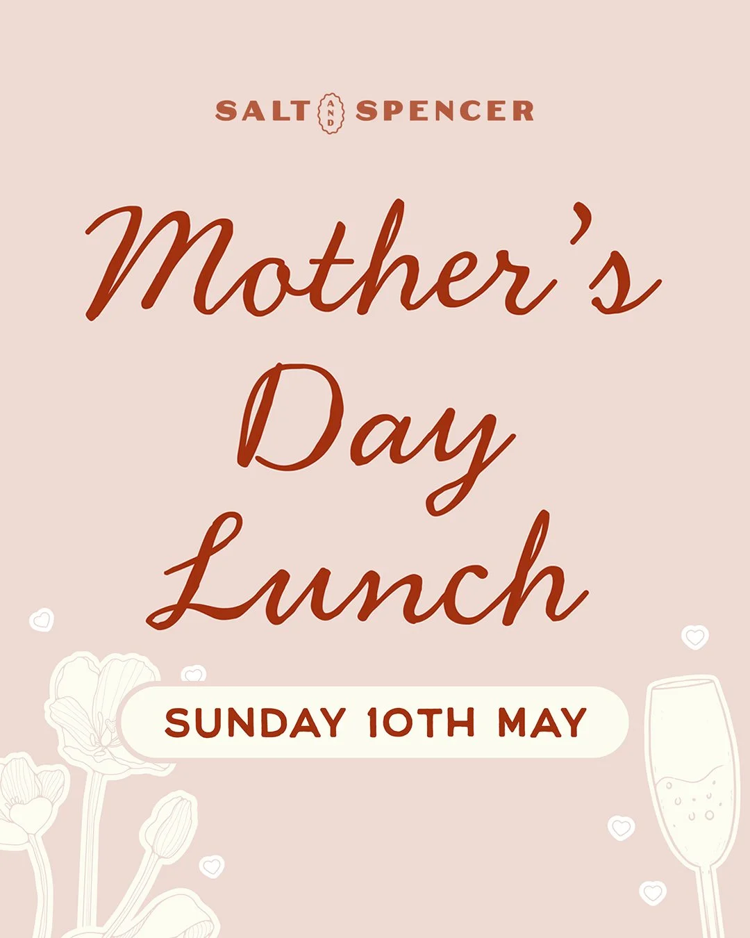 Celebrate Mum at @saltandspencermollymook this Mother&rsquo;s Day. 💕

🌊 Join us for a beautifully curated 2 course beachside lunch, with live music and a glass of bubbles for Mum. And of course, stunning ocean views. 

🍽️ 2 Course Lunch | Main &am