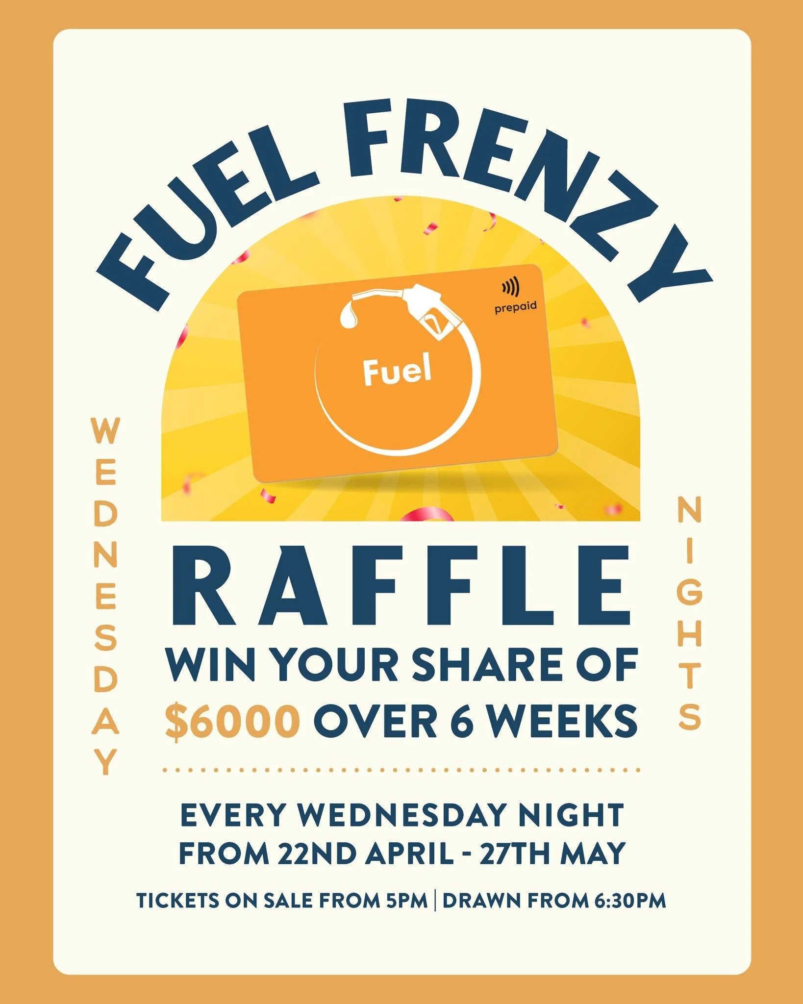 We&rsquo;ve got a new promotion kicking off this Wednesday, and it&rsquo;s a gas! ⛽️ 

Our Fuel Frenzy Raffle gives you the chance to win a share of $6000 in fuel vouchers across 6 exciting weeks! 🎉

20 x $50 fuel vouchers to be won each week&hellip