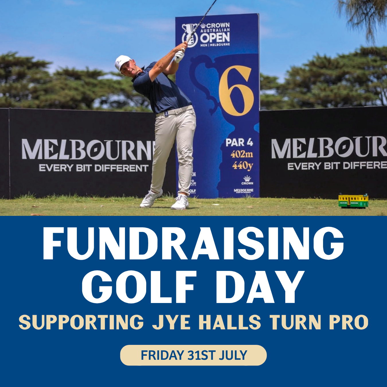 JYE HALLS FUNDRAISING GOLF DAY