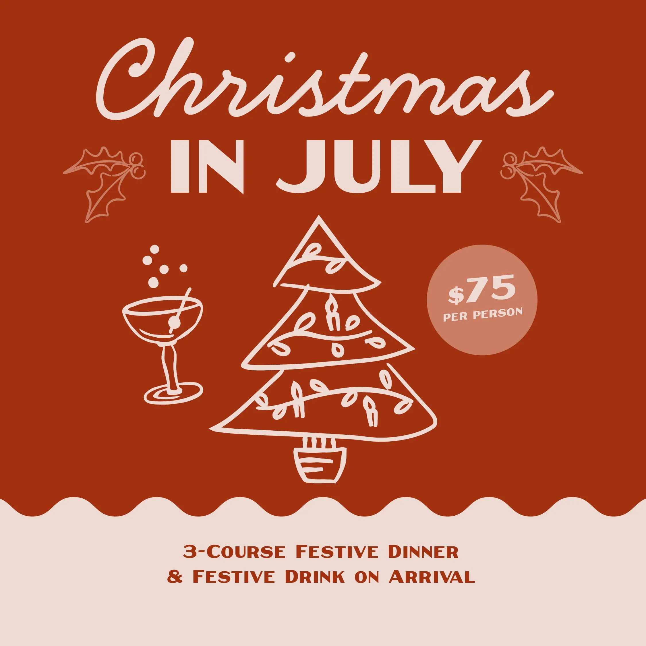 Christmas In July at Salt &amp; Spencer