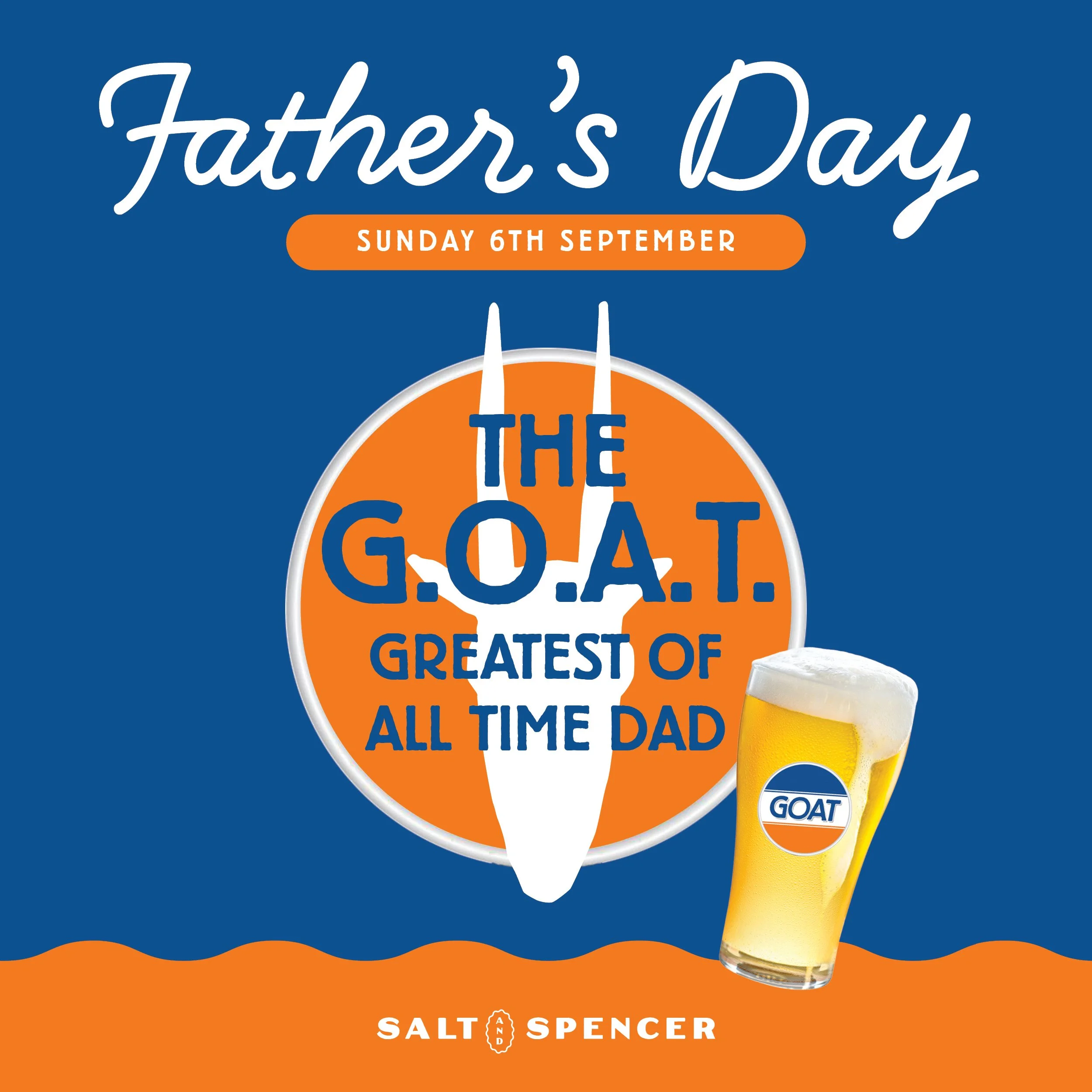 FATHER’S DAY at Salt &amp; Spencer