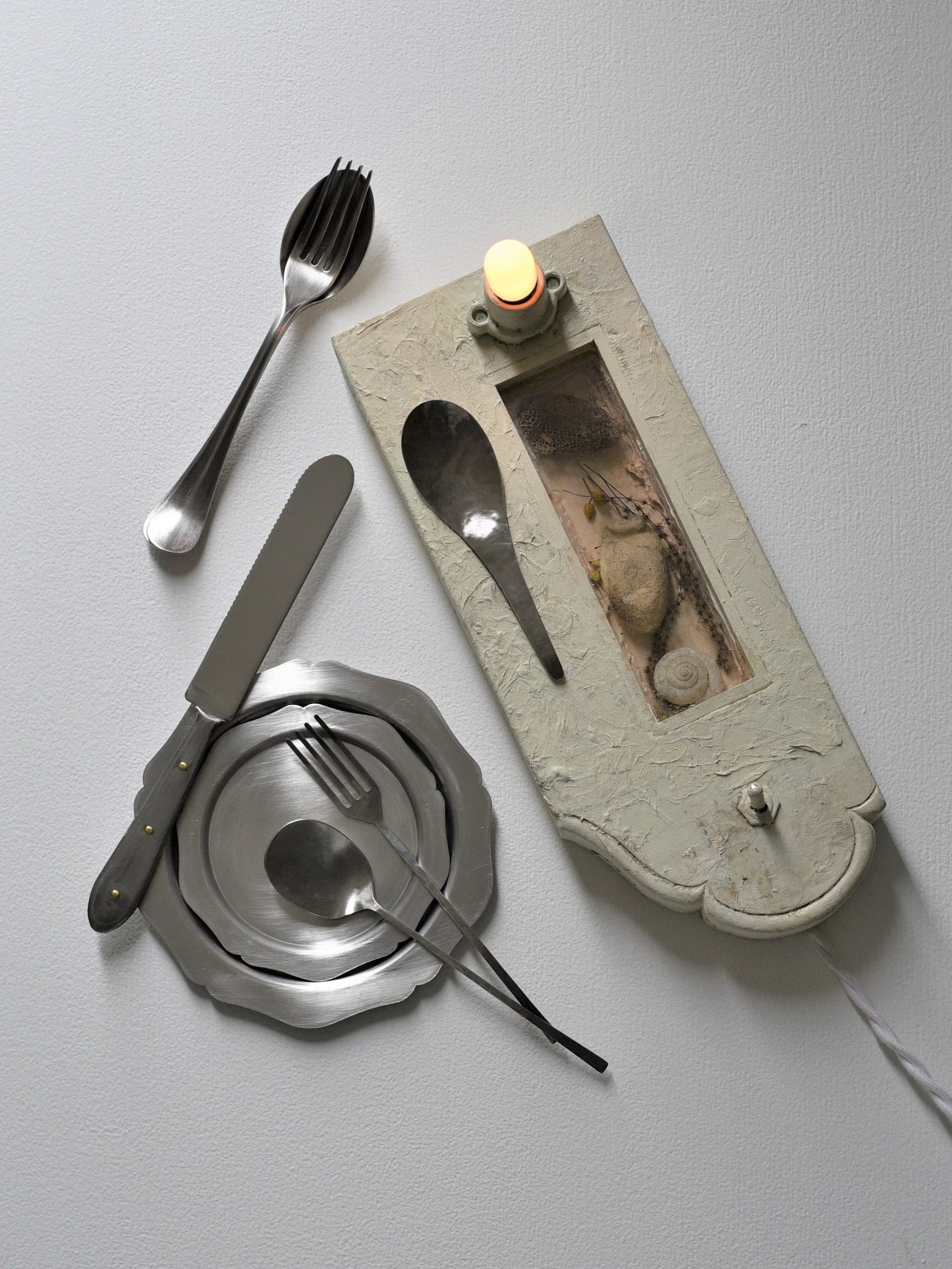 植月大輔さん 木のフォーク カトラリー 2本セットで