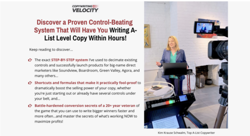 SALES LETTER (KIM KRAUSE SCHWALM)