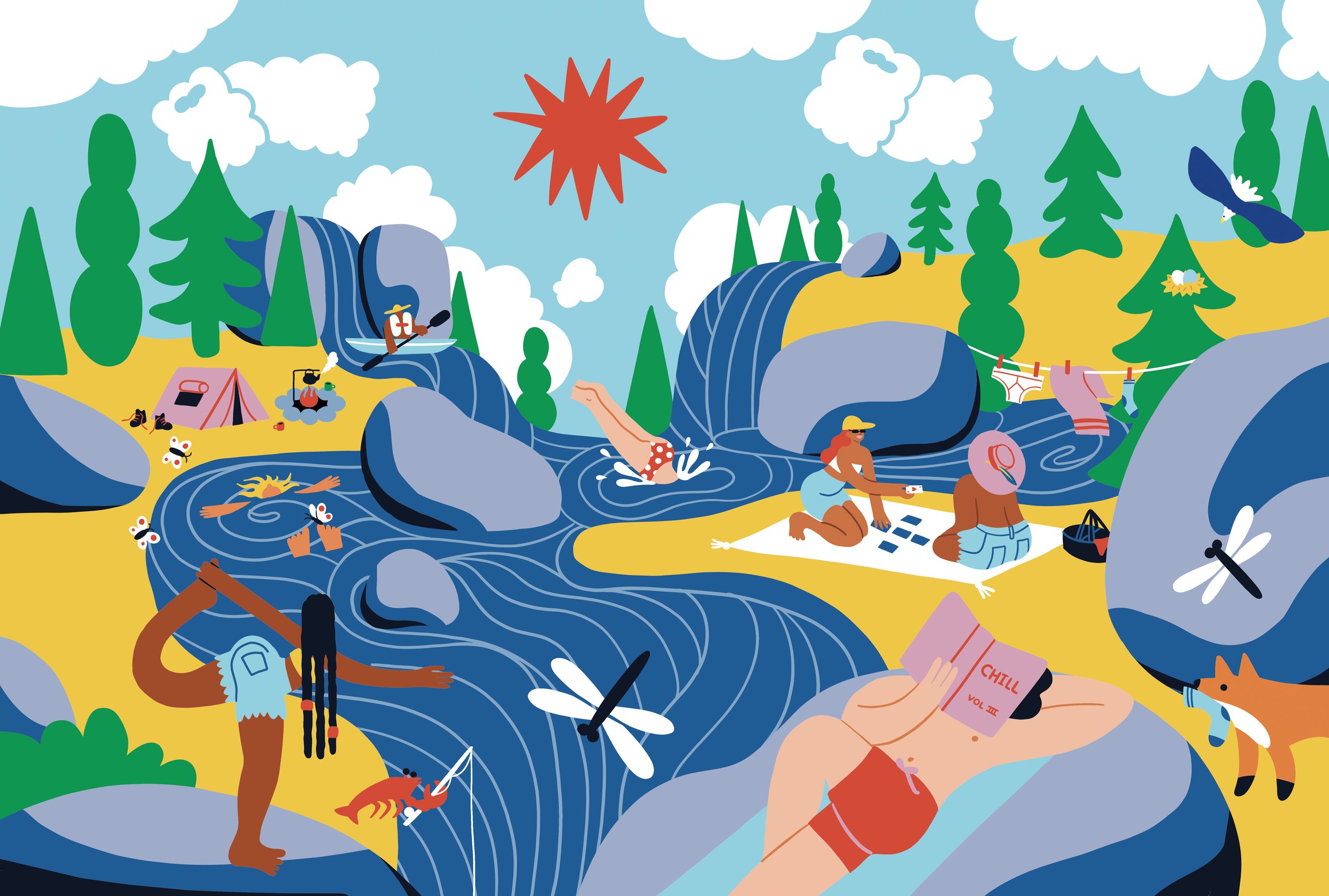 River, inspired by my time on the beautiful Yuba River in Northern California