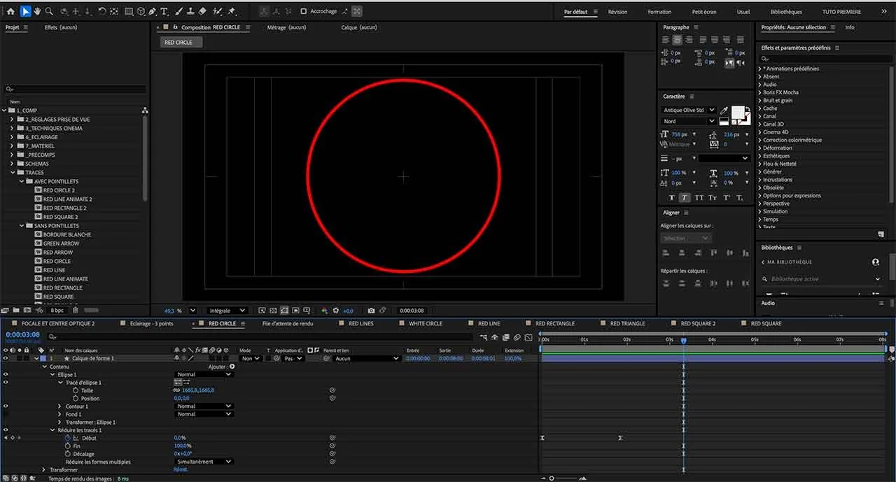 after effects débutant guide complet animation effets spéciaux - Tuto Premiere Kévin Mendiboure