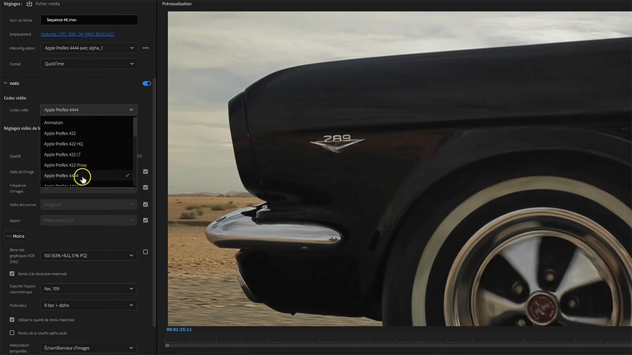 upscaling downscaling HD 4K perte de qualité montage vidéo - École des Vidéastes