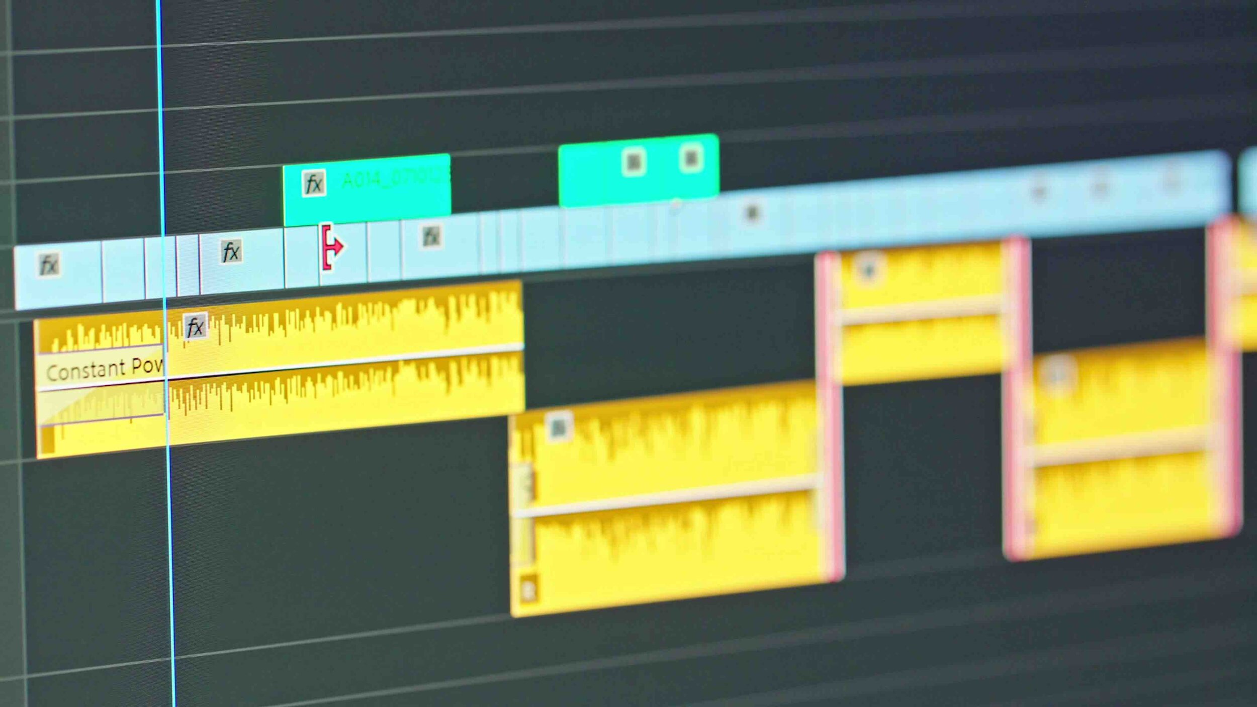 Timeline de Montage Vidéo sur Adobe Premiere Pro
