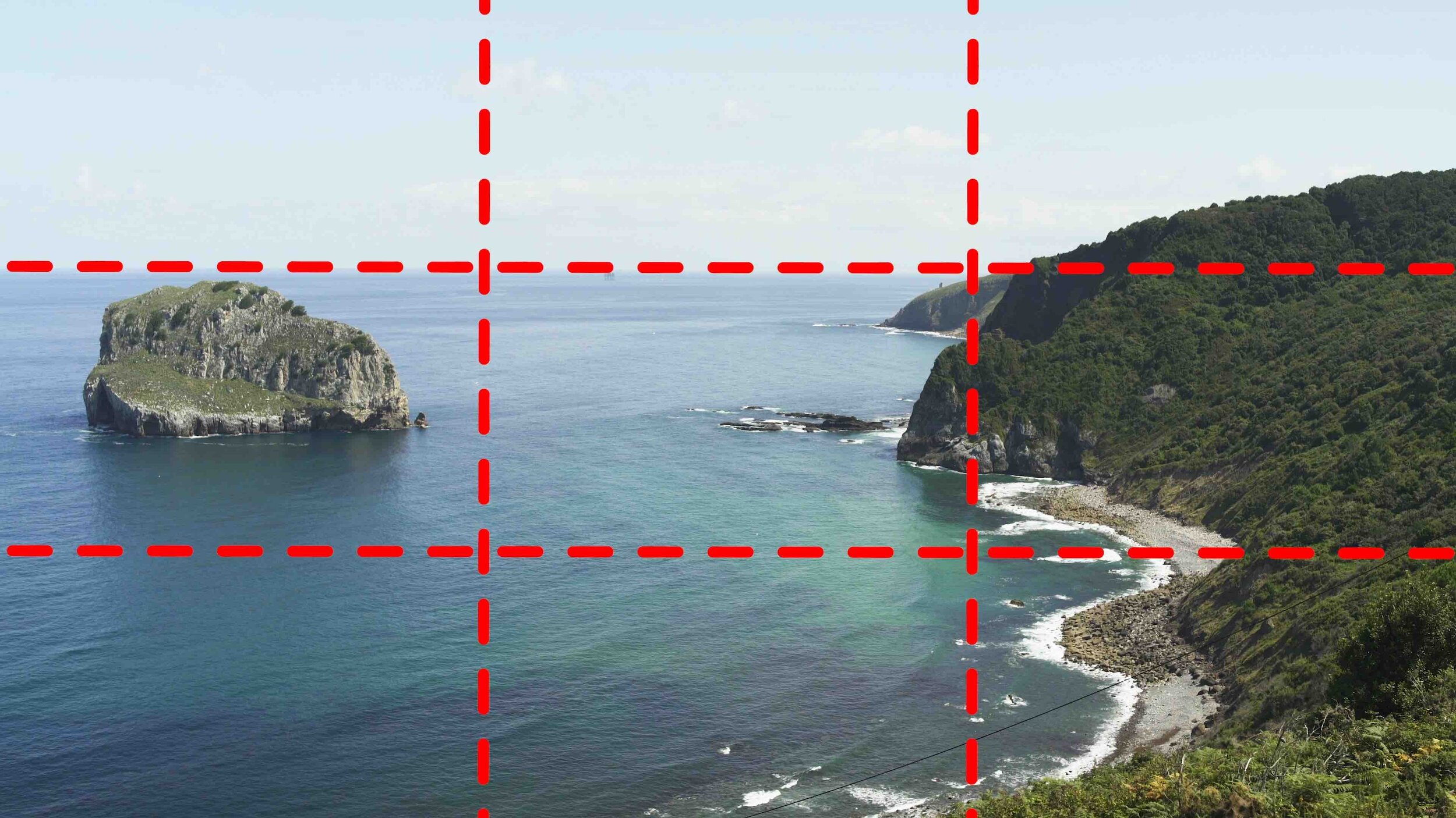 Règle des Tiers en Composition Visuelle