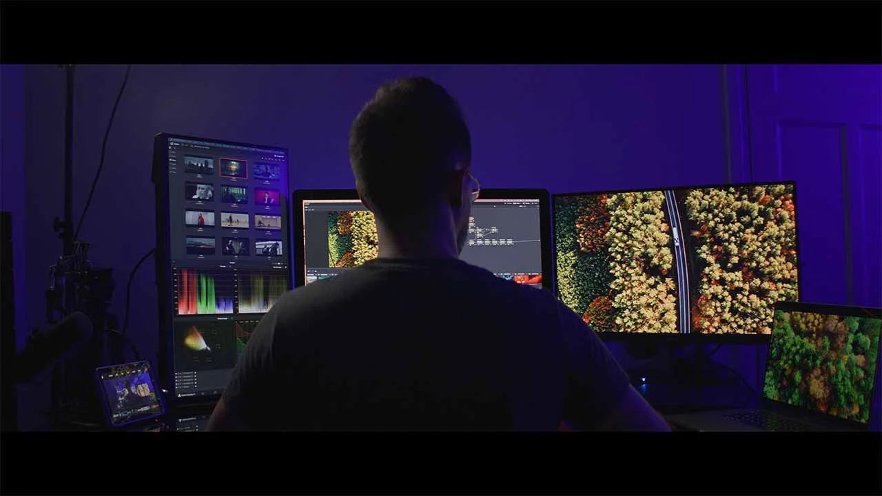 évin Mendiboure monteur vidéo professionnel setup post-production - École des Vidéastes