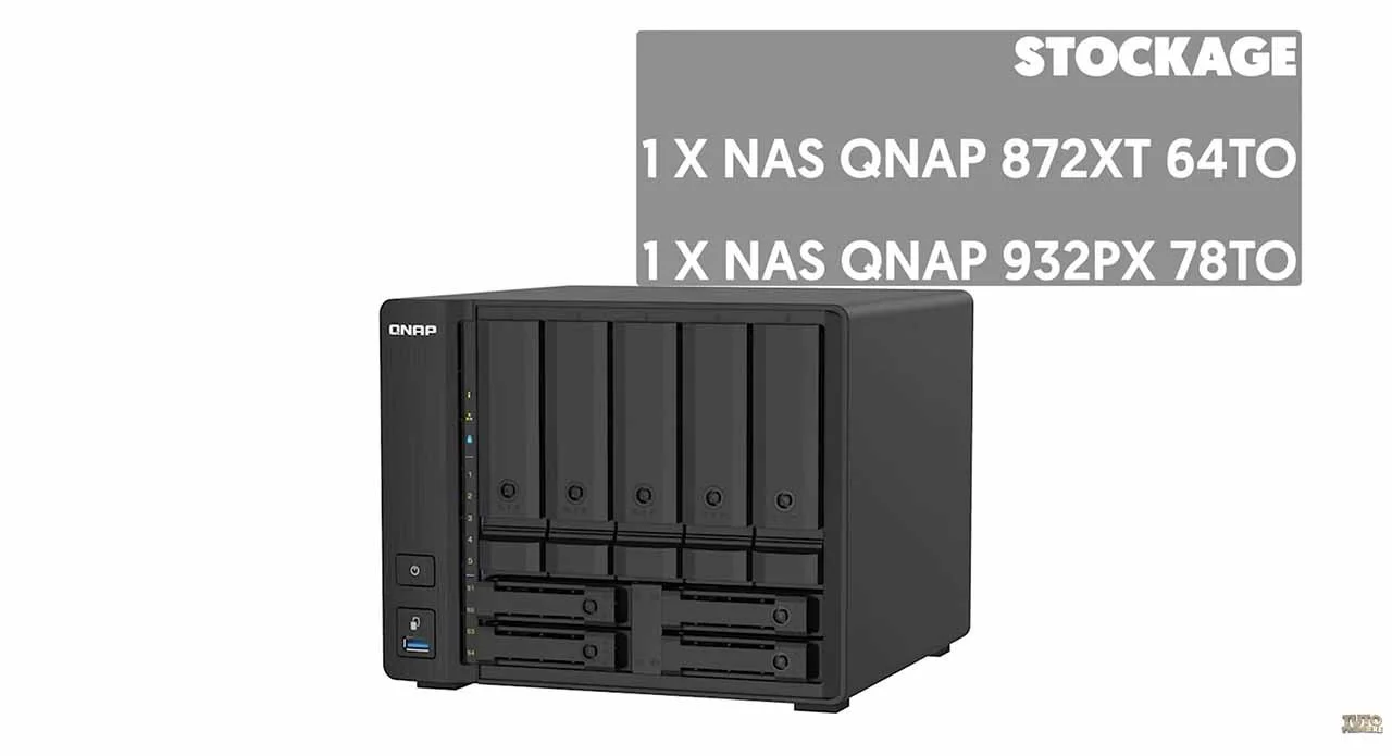 NAS stockage professionnel montage vidéo - Kévin Mendiboure École des Vidéastes