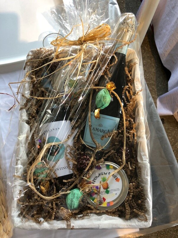 Drunken Fruit Gourmet Gift Basket- 8oz Drunken Fruit Sour Apple