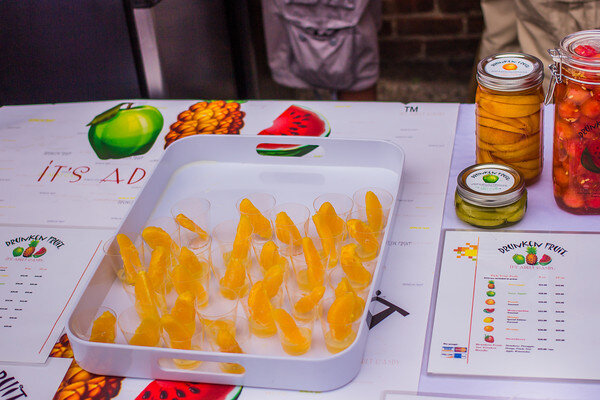 Drunken Fruit Orange Buffet