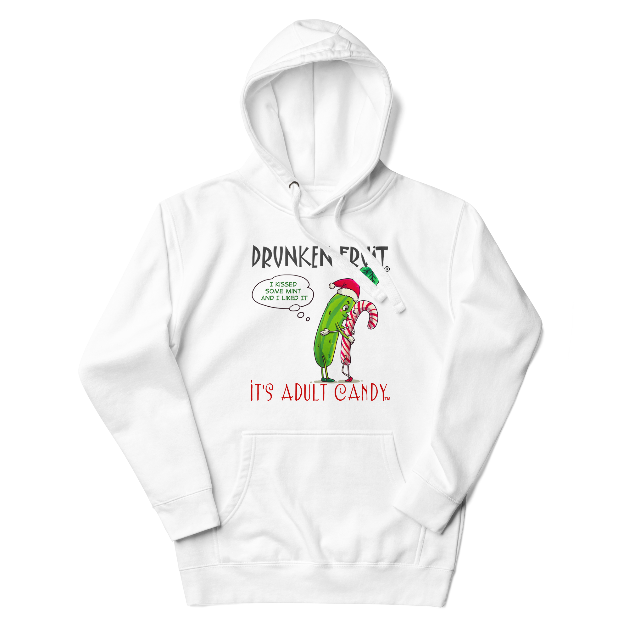 Drunken Fruit Retro Holiday Hoodie