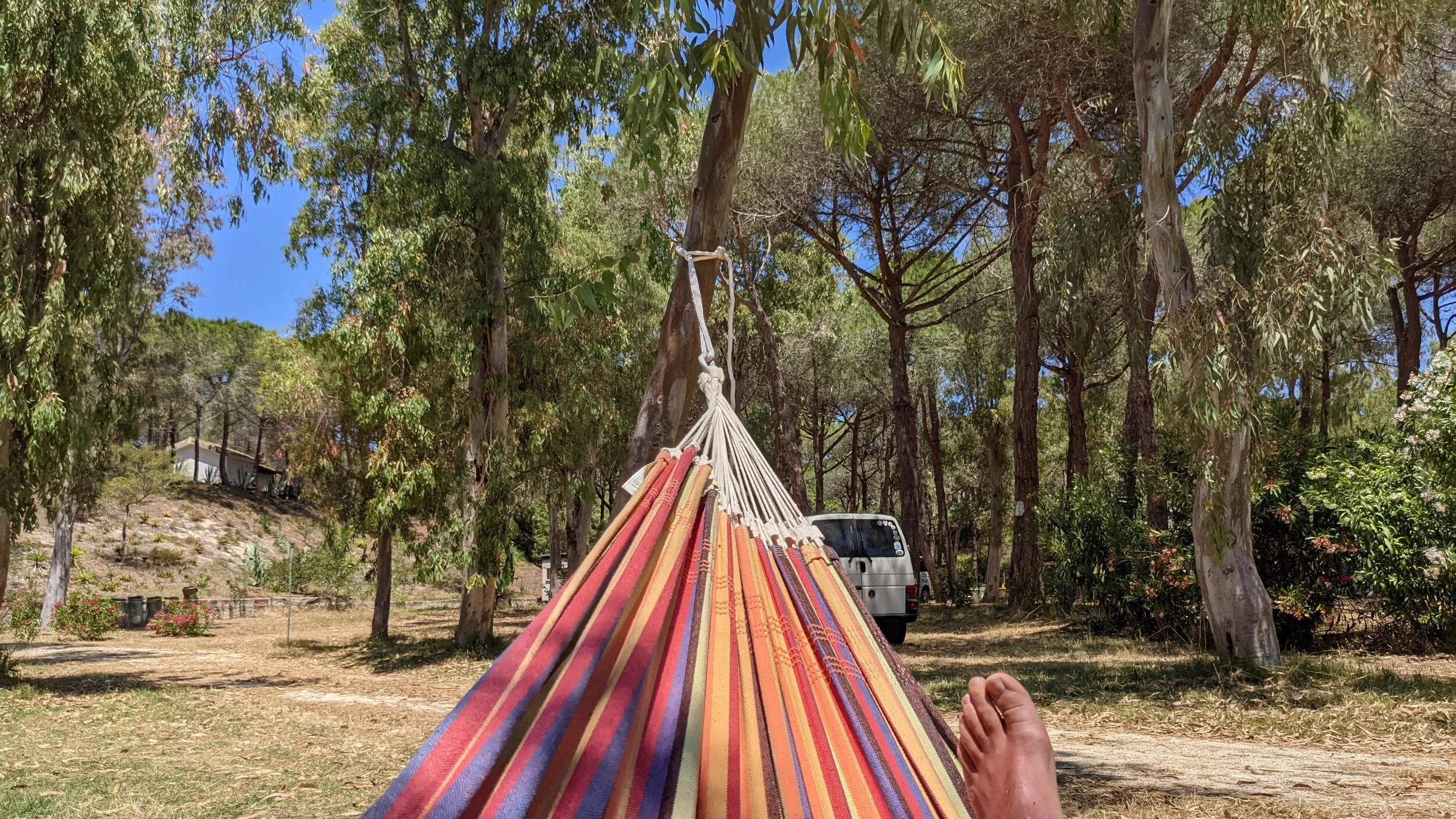 day9 - hammocking at campeggio della asinara