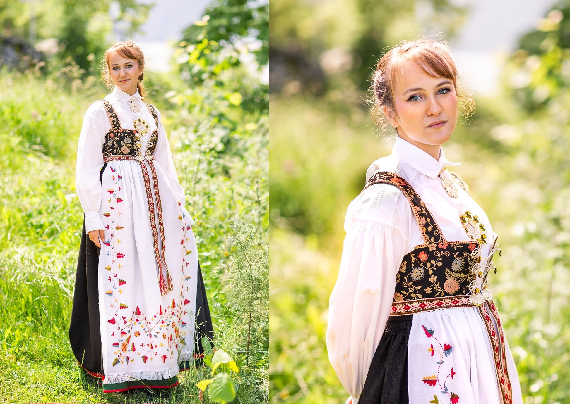 Konfirmasjonsfotografering i Badeparken, Drøbak