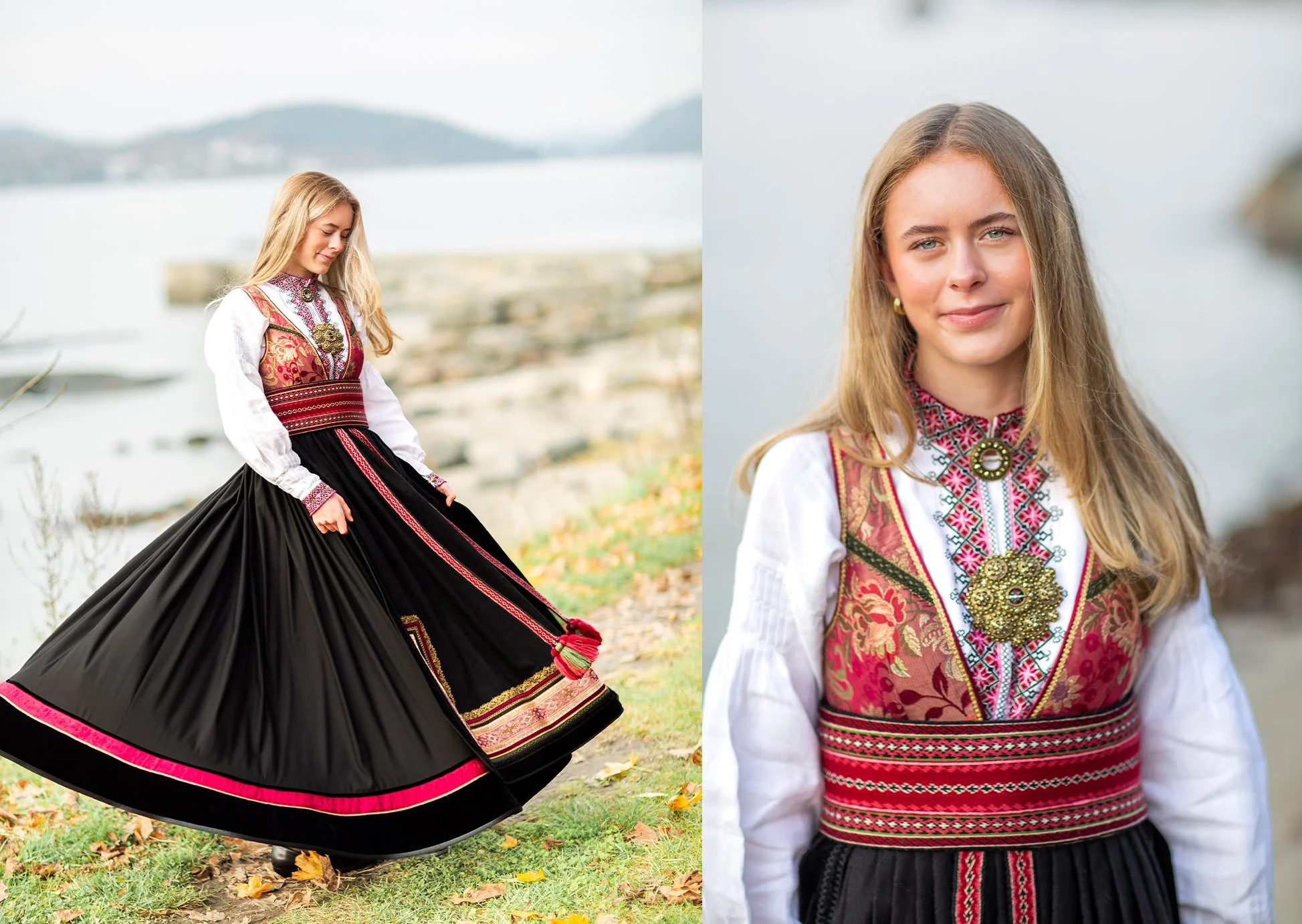 Konfirmasjonsfotografering på Torkilstranda, Drøbak