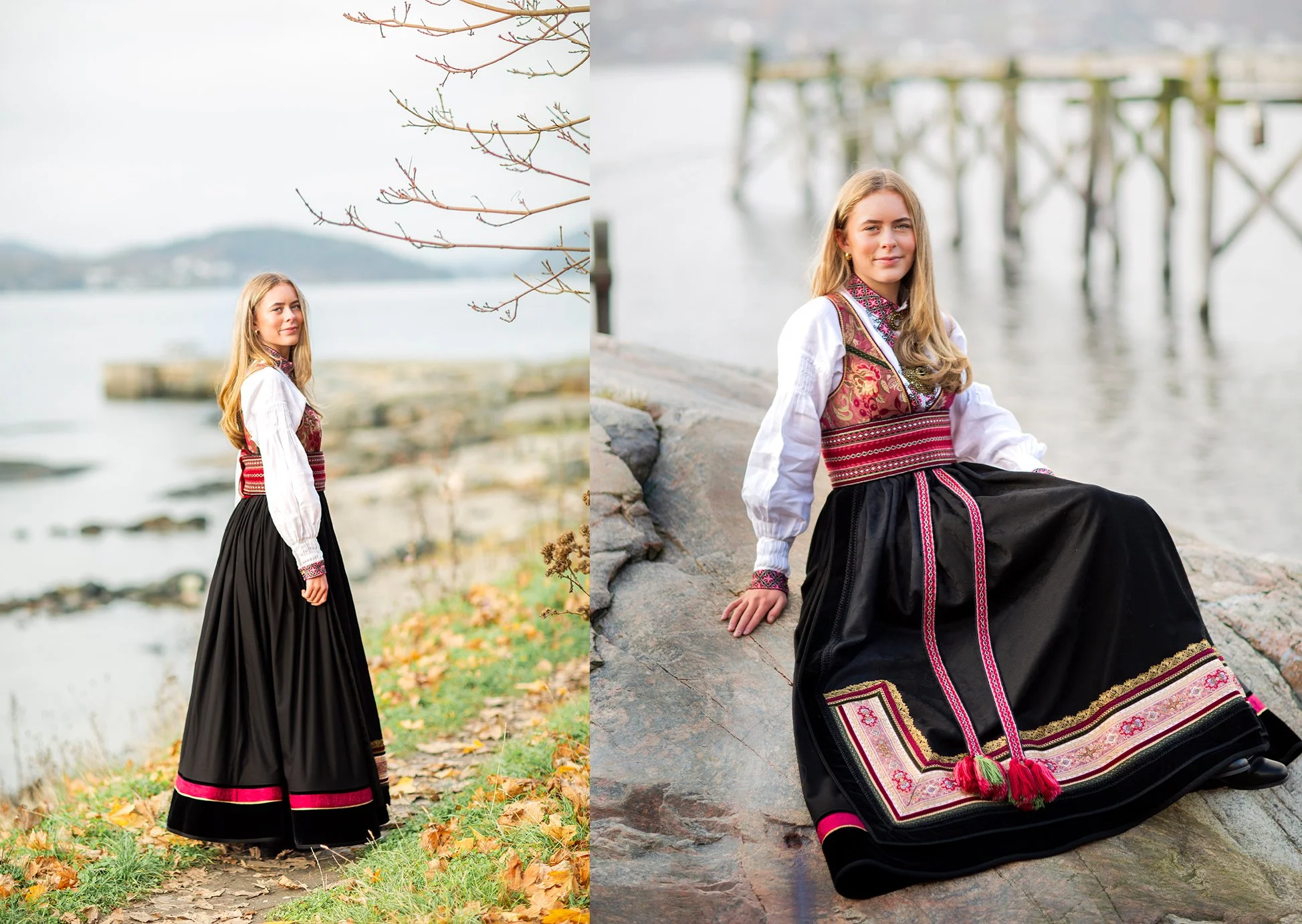 Konfirmasjonsfotografering på Torkilstranda, Drøbak