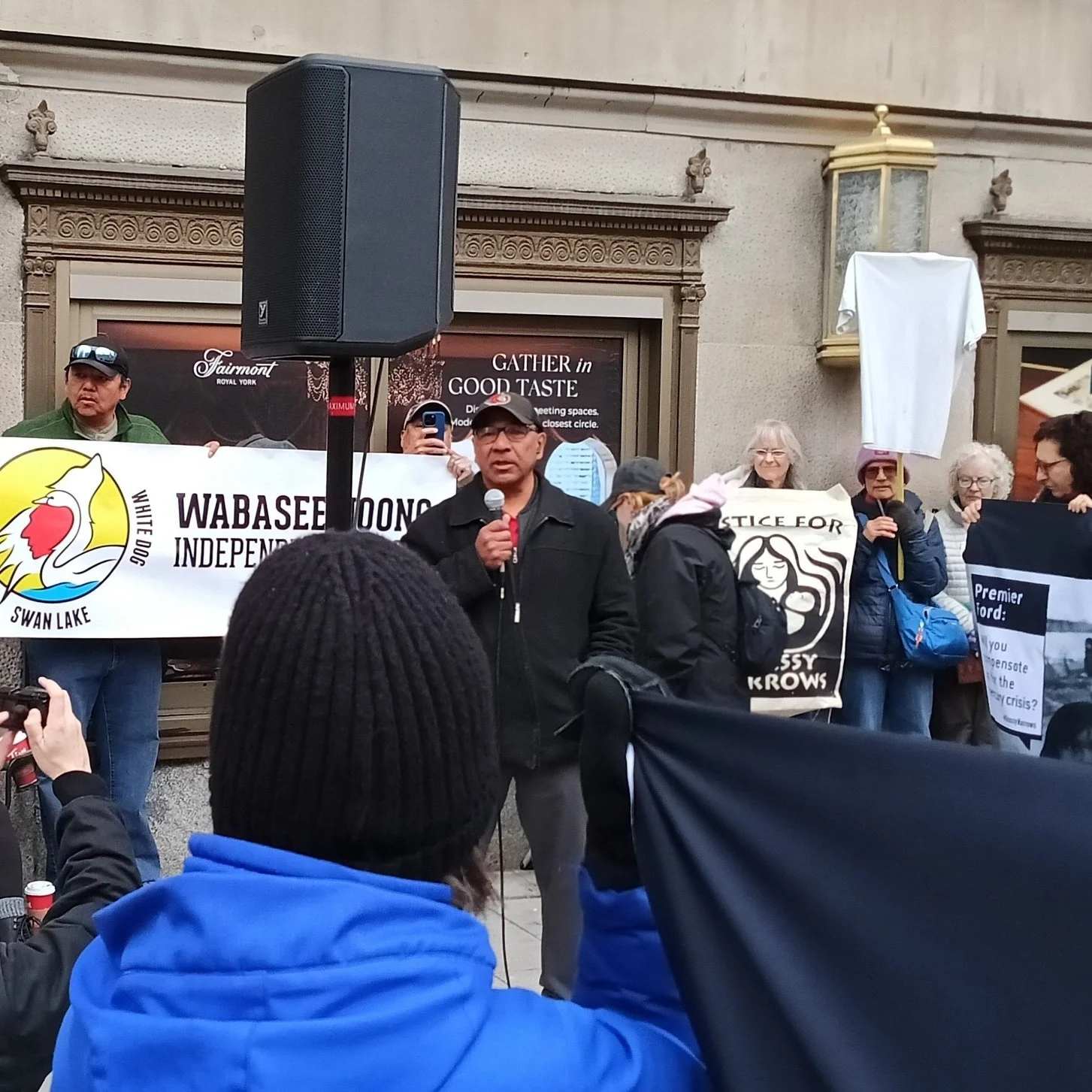 Turtle Island Solidarity: shut down Dryden Mill