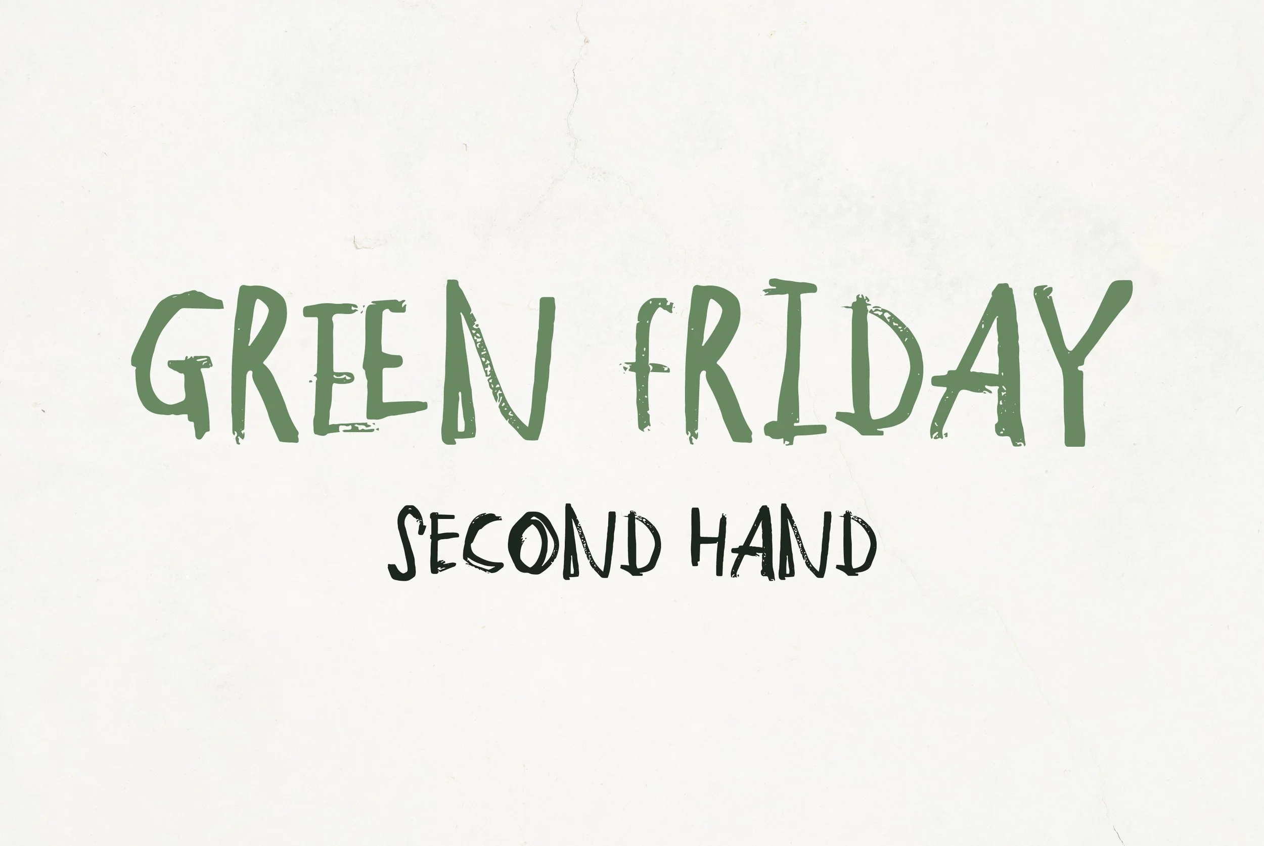 Green Friday, Second hand kväll på Kafe Magasinet