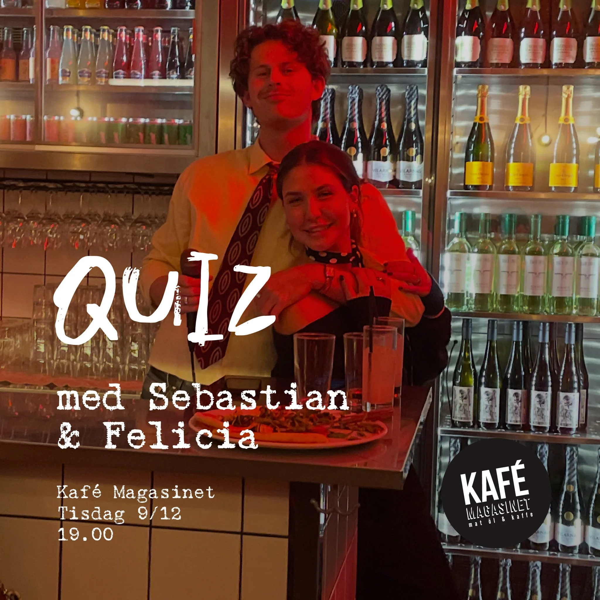 Quiz med Sebastian och Felicia