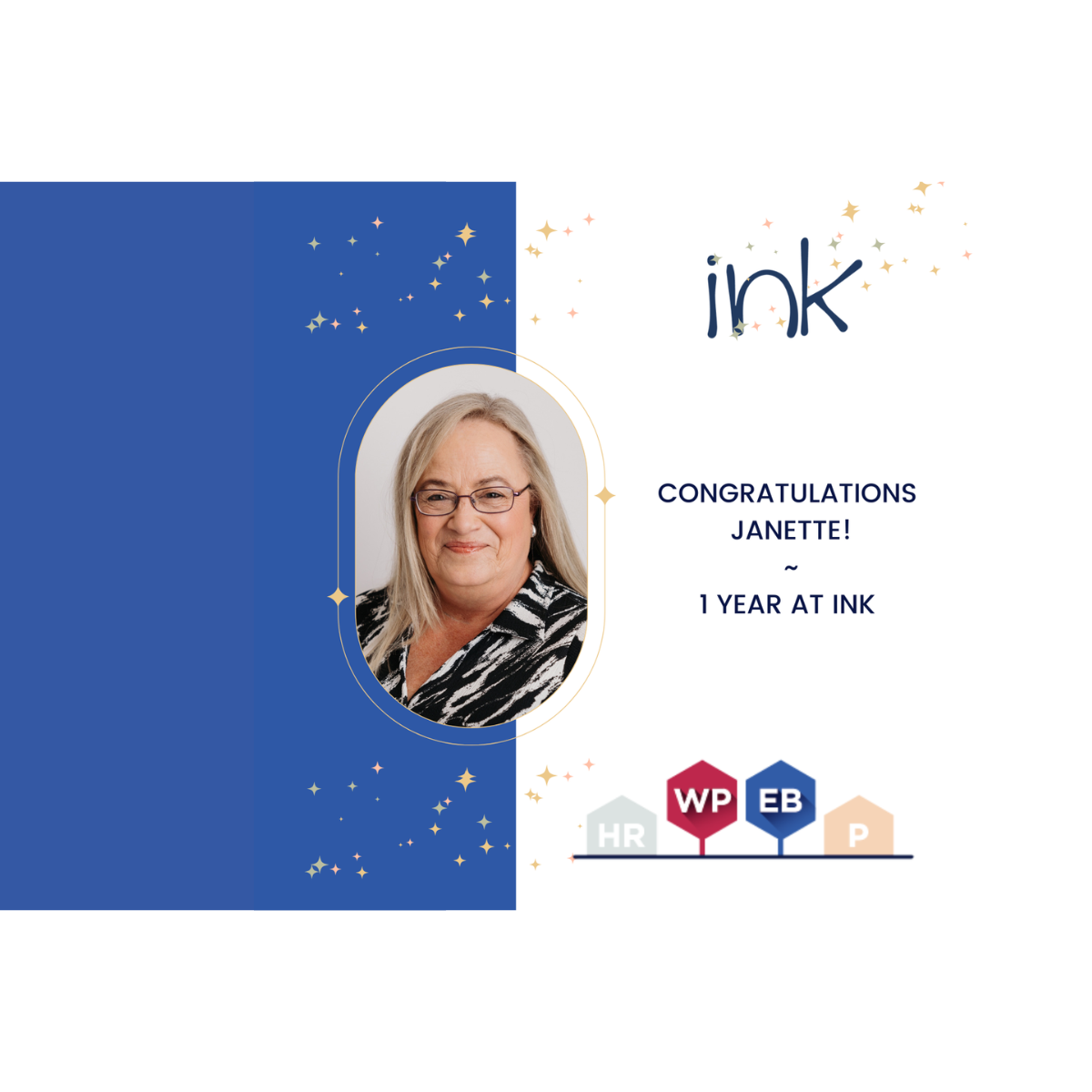 Janette’s 1-Year Anniversary with Ink