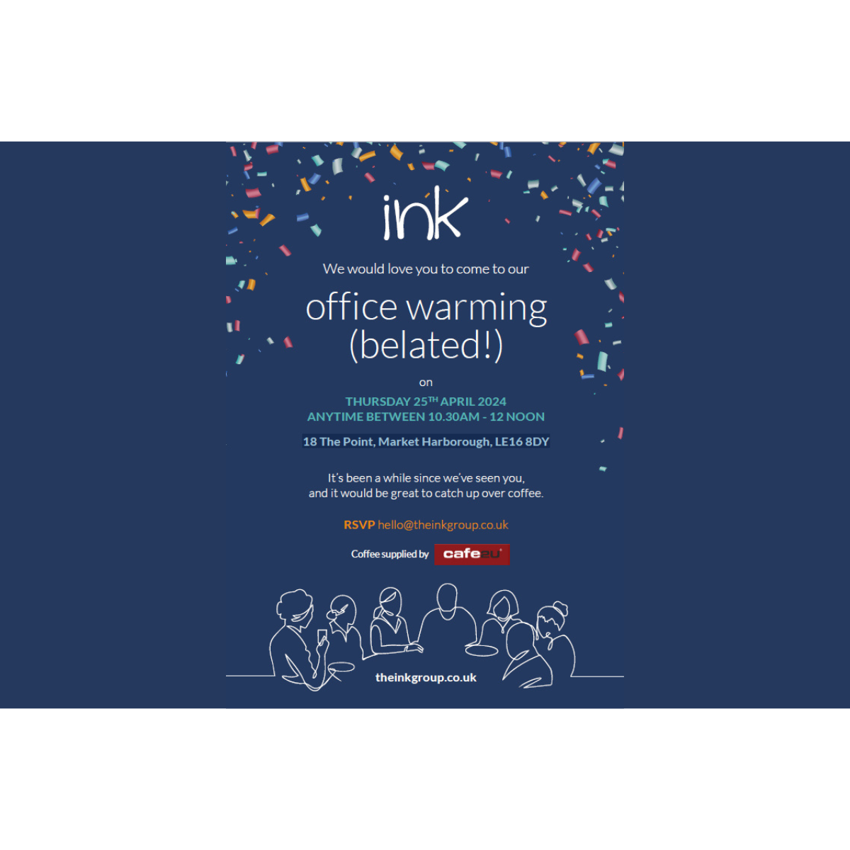 Office Warming (belated!) and Networking Event.