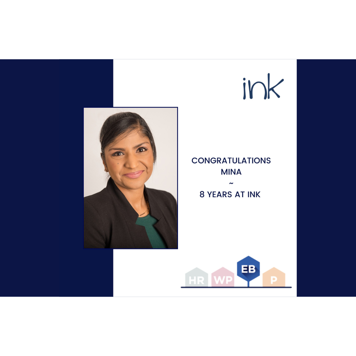 Congratulations Mina!