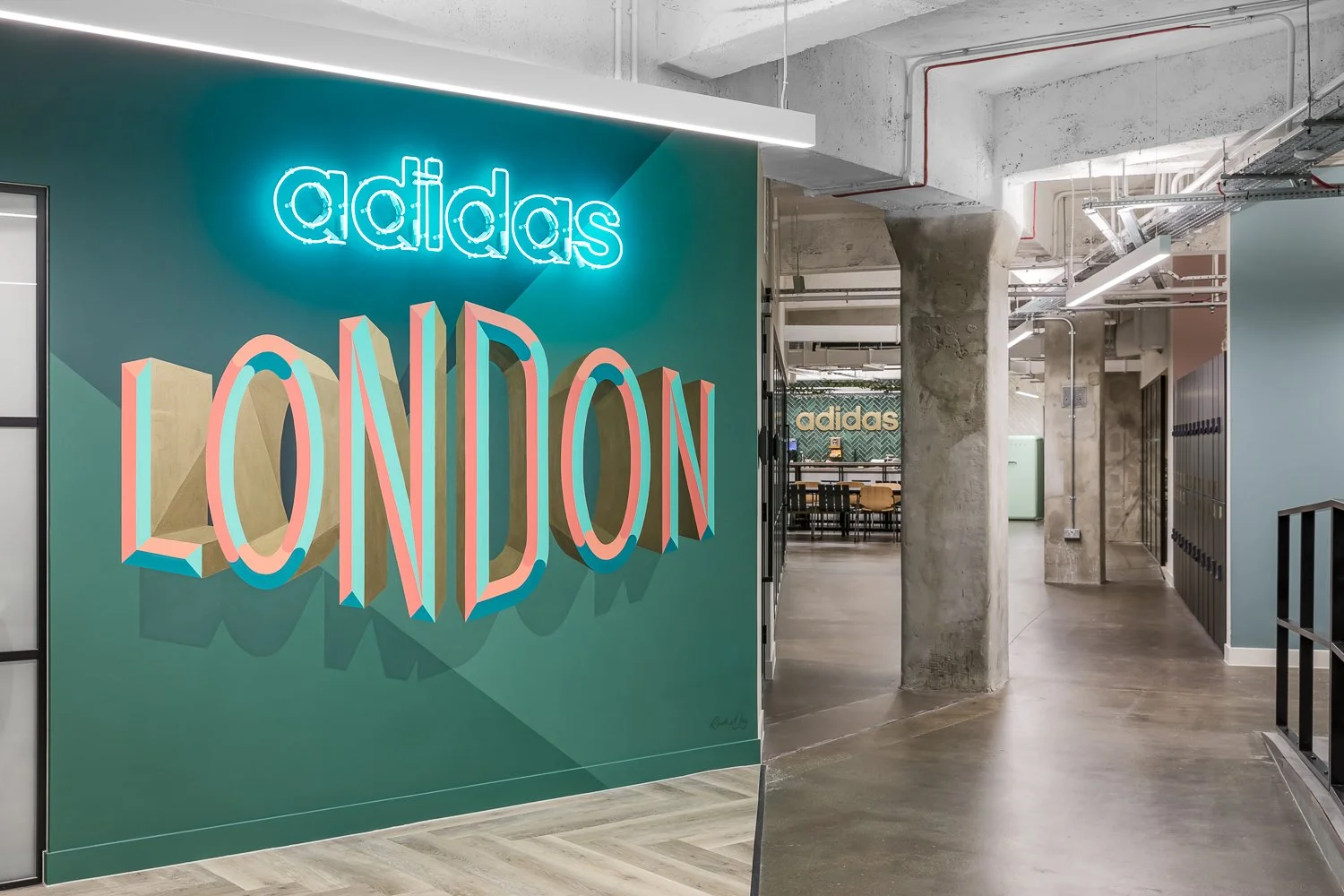 The London HQ for Adidas