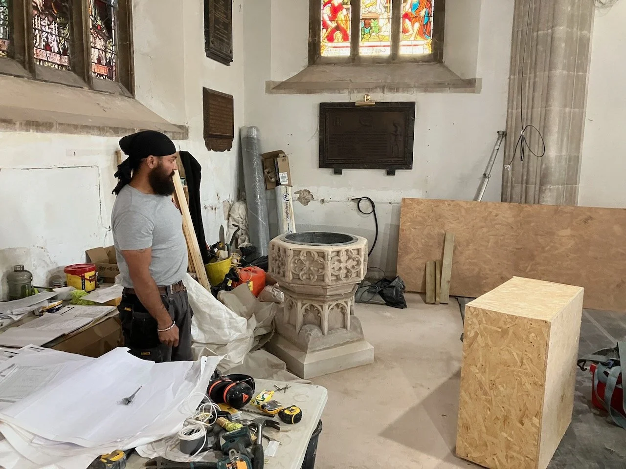 From one side to the other