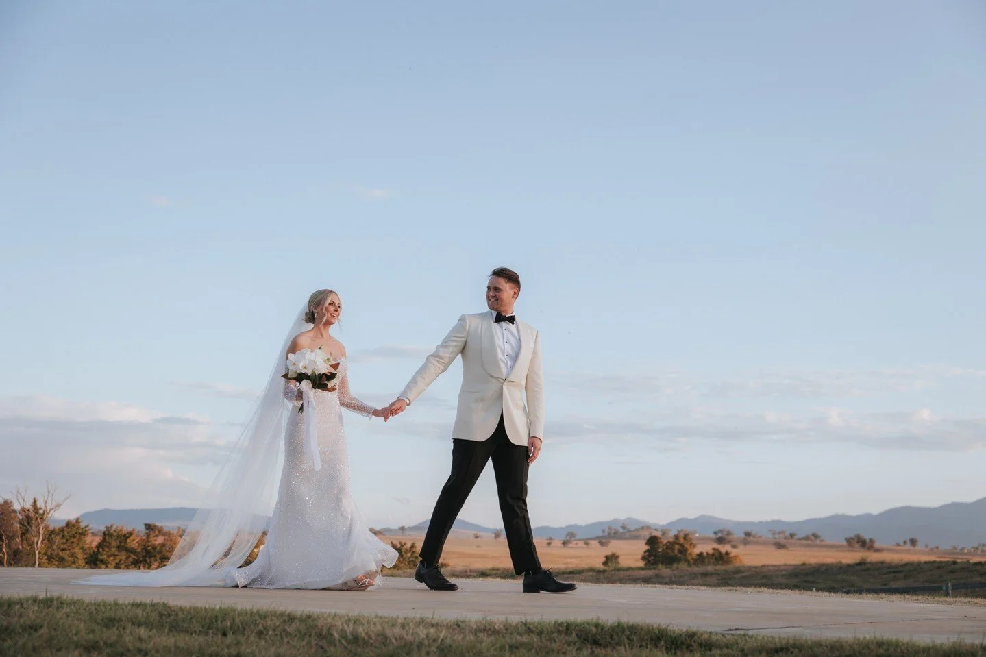 Did you know you can arrive at Goonoo Goonoo by helicopter? The landing pad also makes a great place for photos.