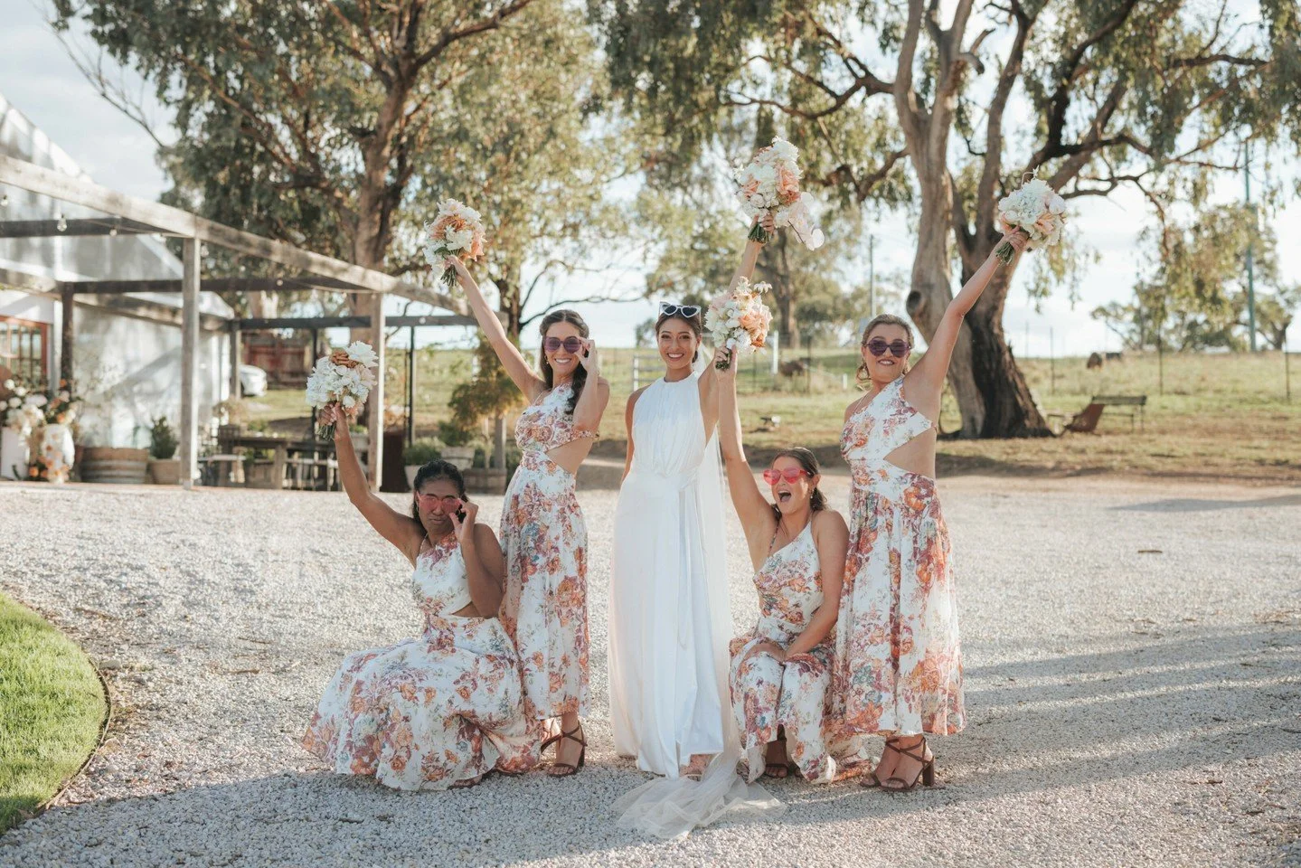 I'm all about capturing real, raw authentic moments. I'm always going to get the beautiful portraits but if you want to bring some props for the bridal party I promise to  capture the magic.