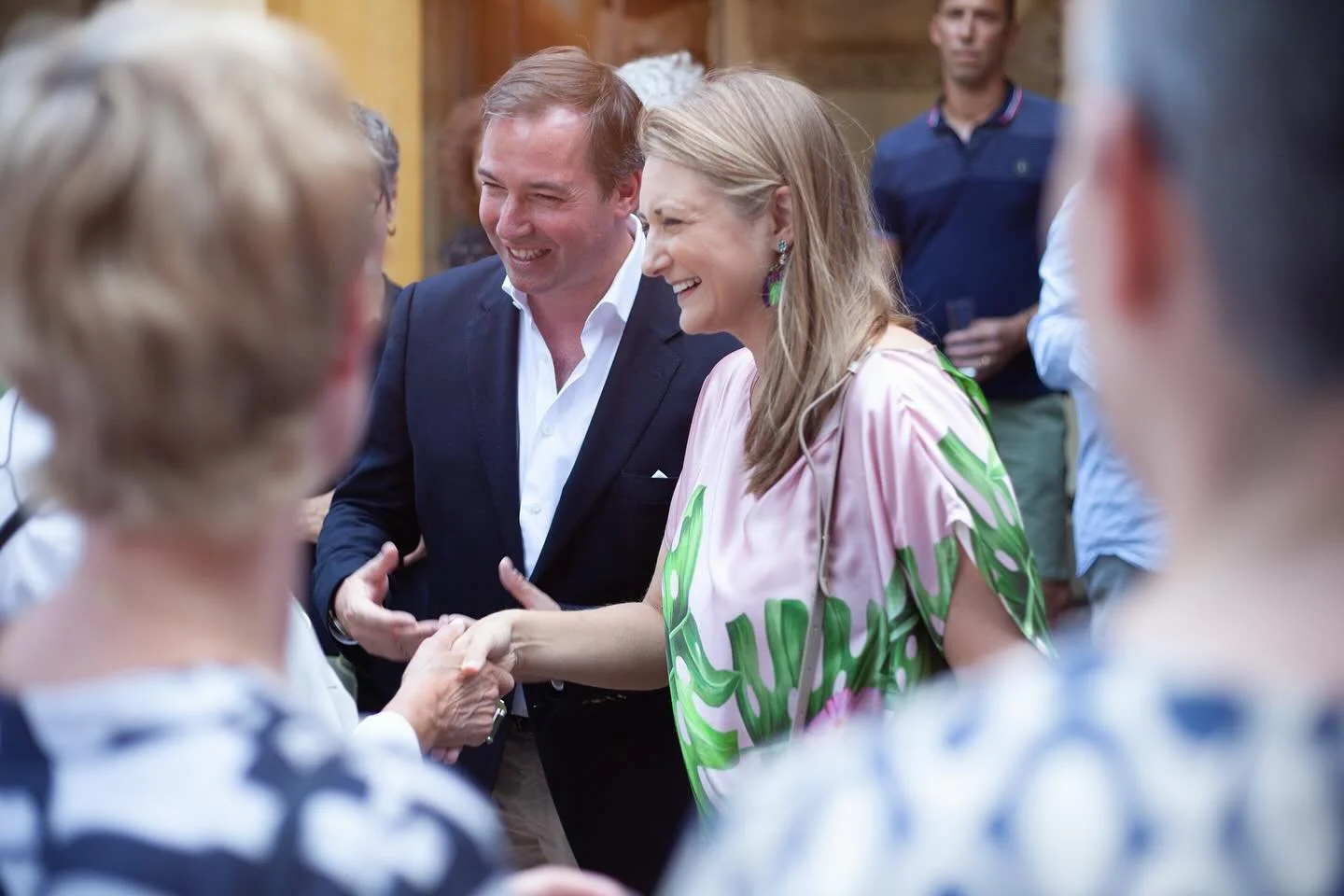 Nous adressons nos sinc&egrave;res f&eacute;licitations &agrave; L.L.A.A.R.R. Le Grand-Duc Guillaume et La Grande-Duchesse St&eacute;phanie pour Leur av&egrave;nement au tr&ocirc;ne. Nous remercions notre Marraine pour l&rsquo;honneur de Son Haut-Pat